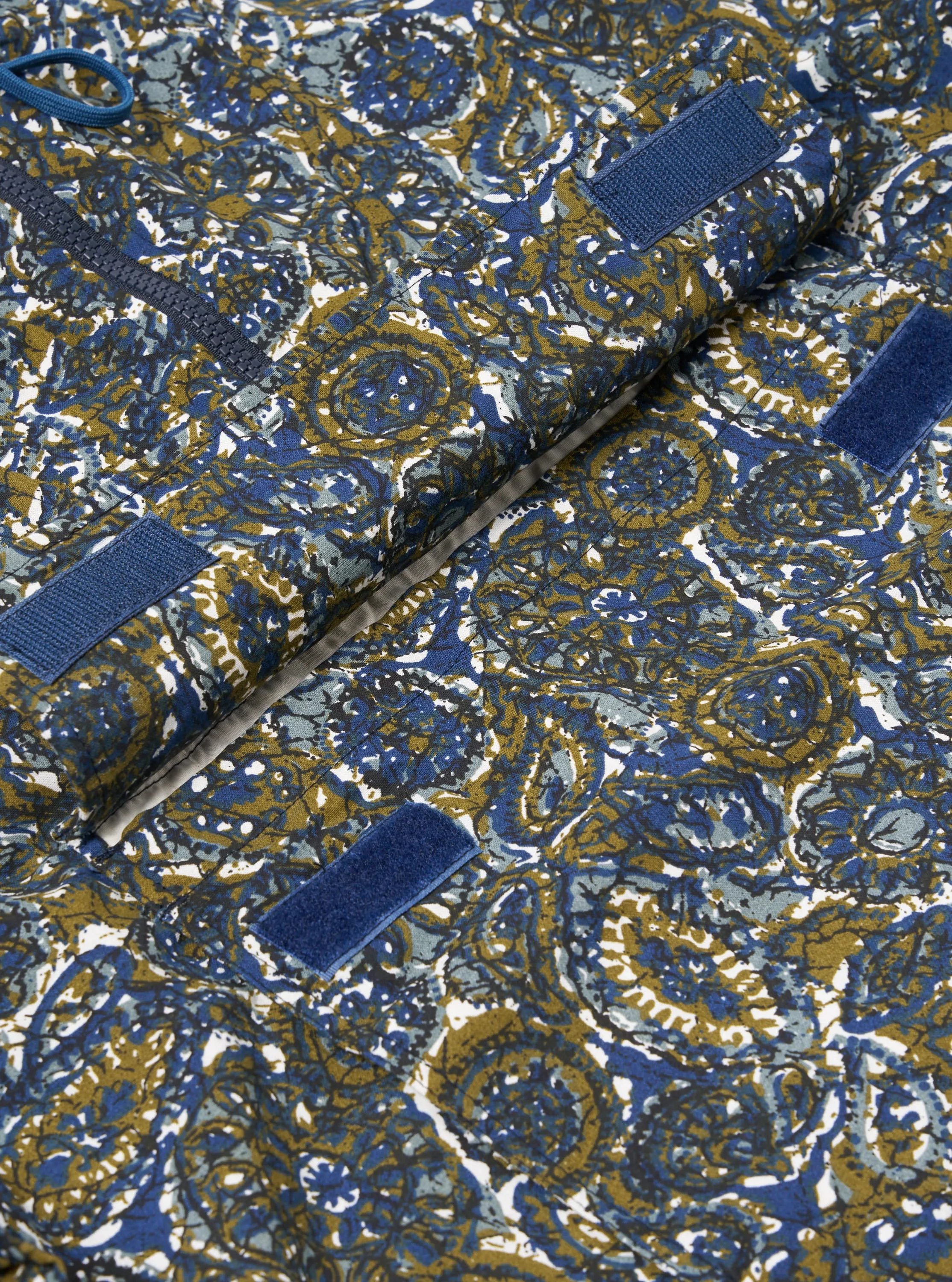 Universal Works Pullover Anorak in Navy Artist Print Cotton sold by Universal Works product image thumbnail 5