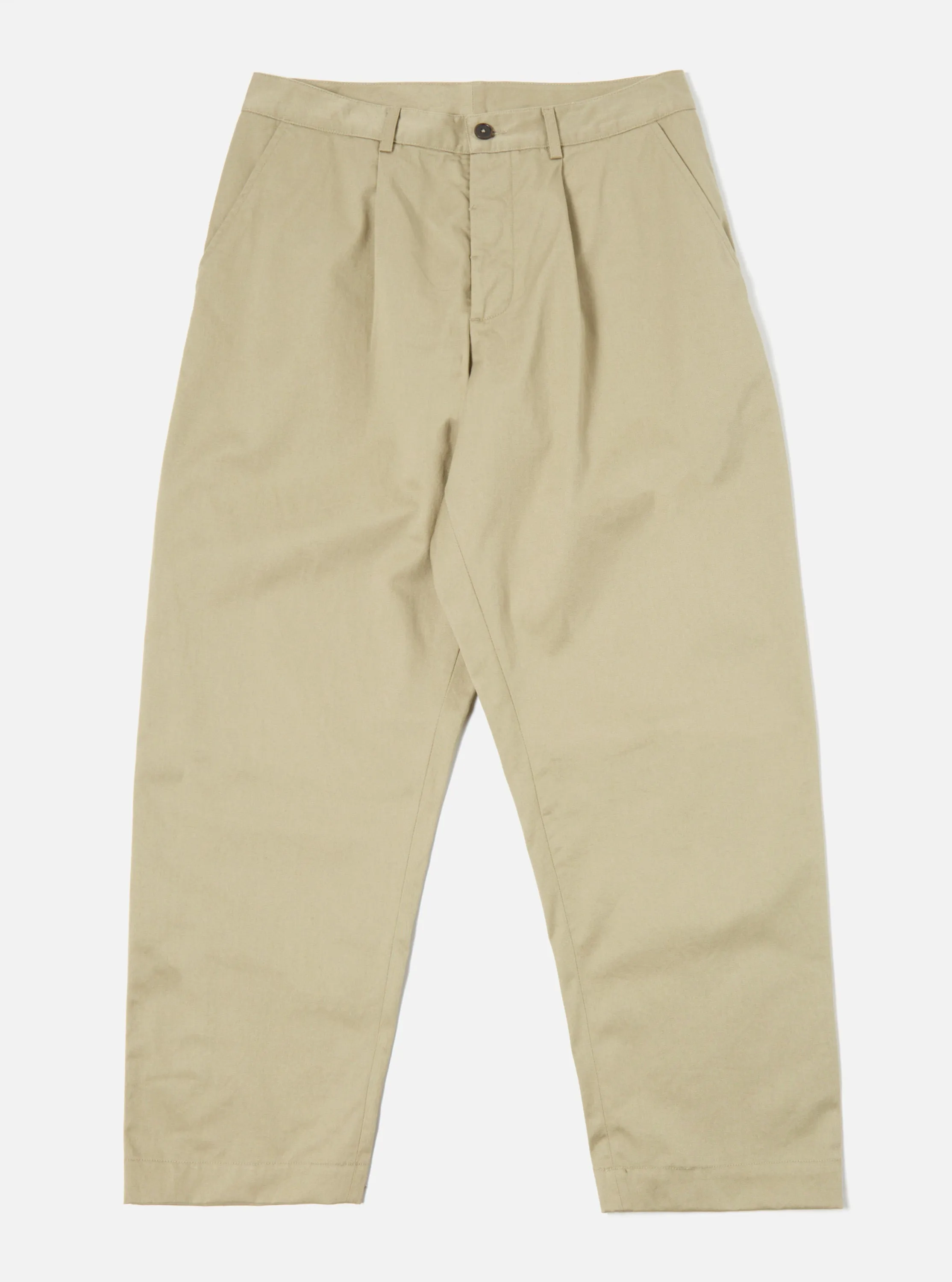 Universal Works Duke Pant in Stone Twill sold by Universal Works product image thumbnail 2