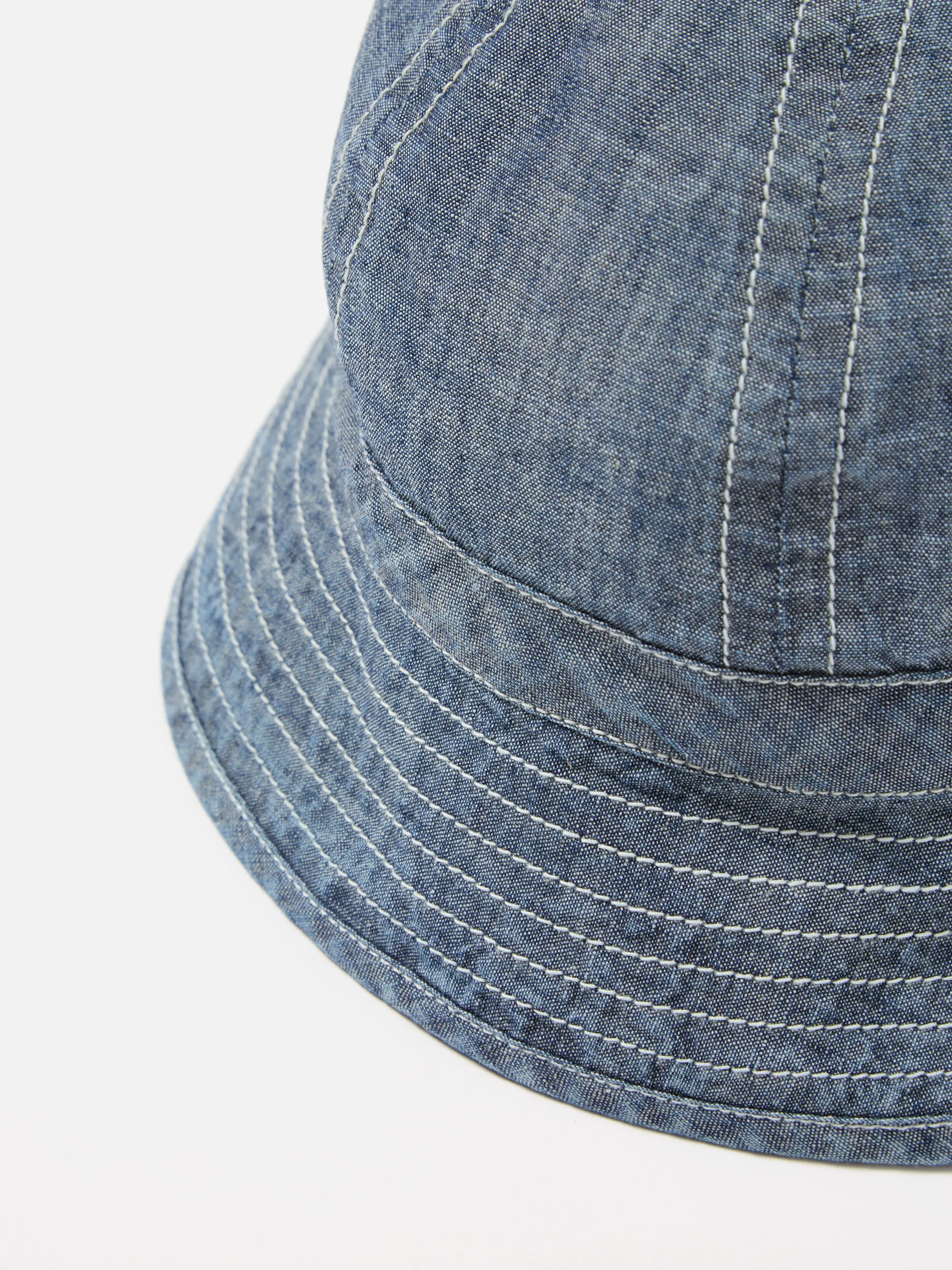 Universal Works Naval Hat in Indigo Chambray sold by Universal Works product image thumbnail 2