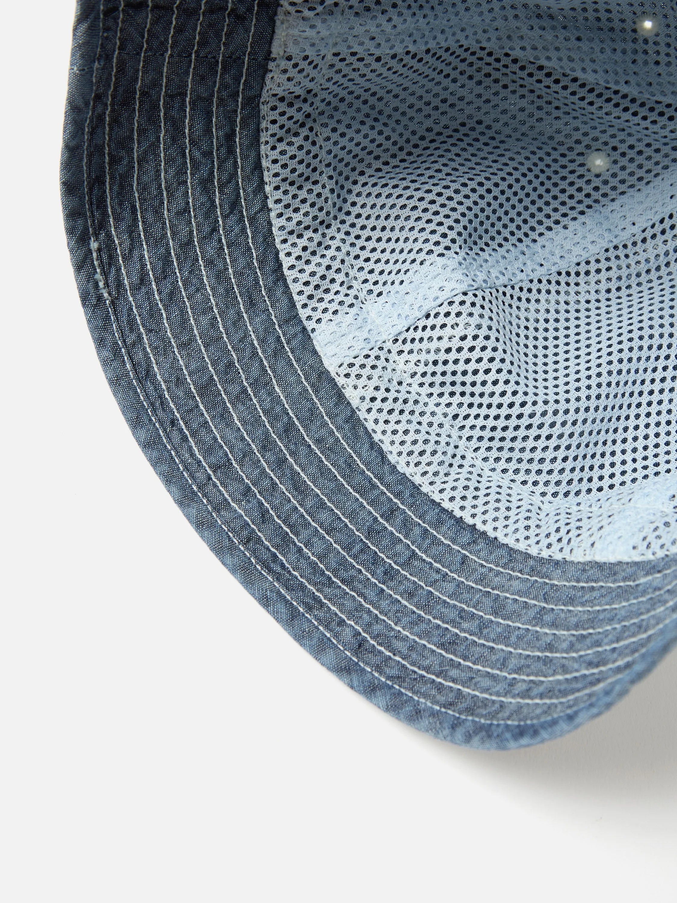 Universal Works Naval Hat in Indigo Chambray sold by Universal Works product image thumbnail 4