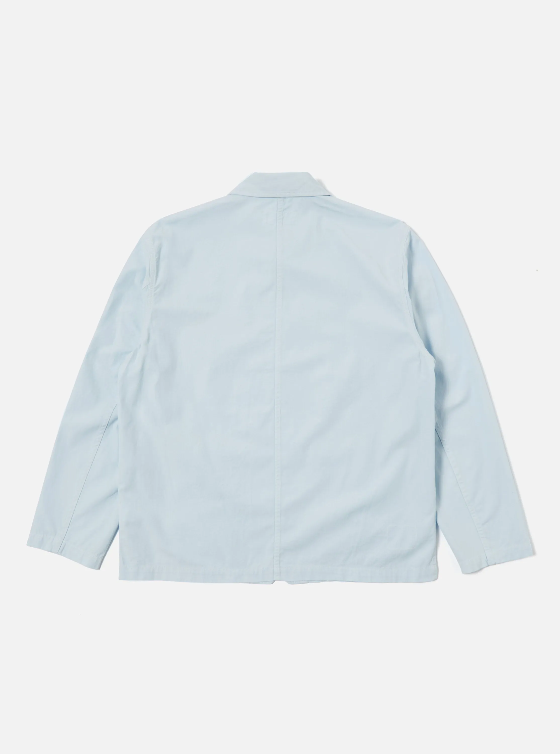 Universal Works Utility Jacket in Sky Summer Canvas sold by Universal Works product image thumbnail 3