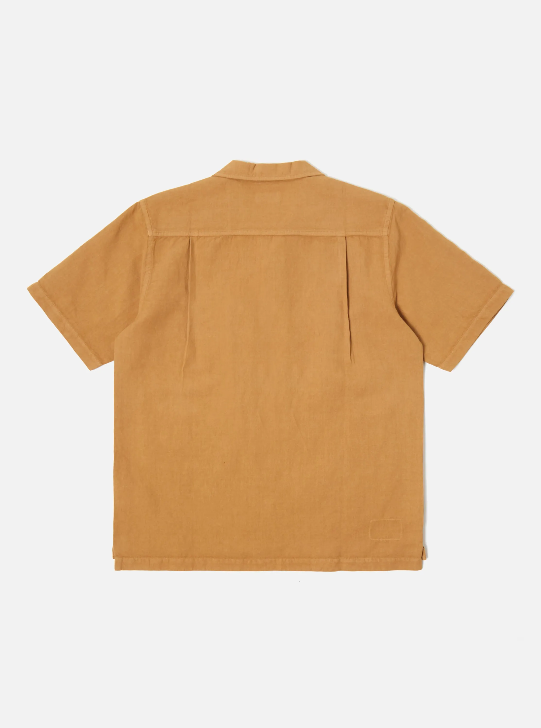 Universal Works Camp Shirt in Bronze Hemp Cotton Shirting sold by Universal Works product image thumbnail 3