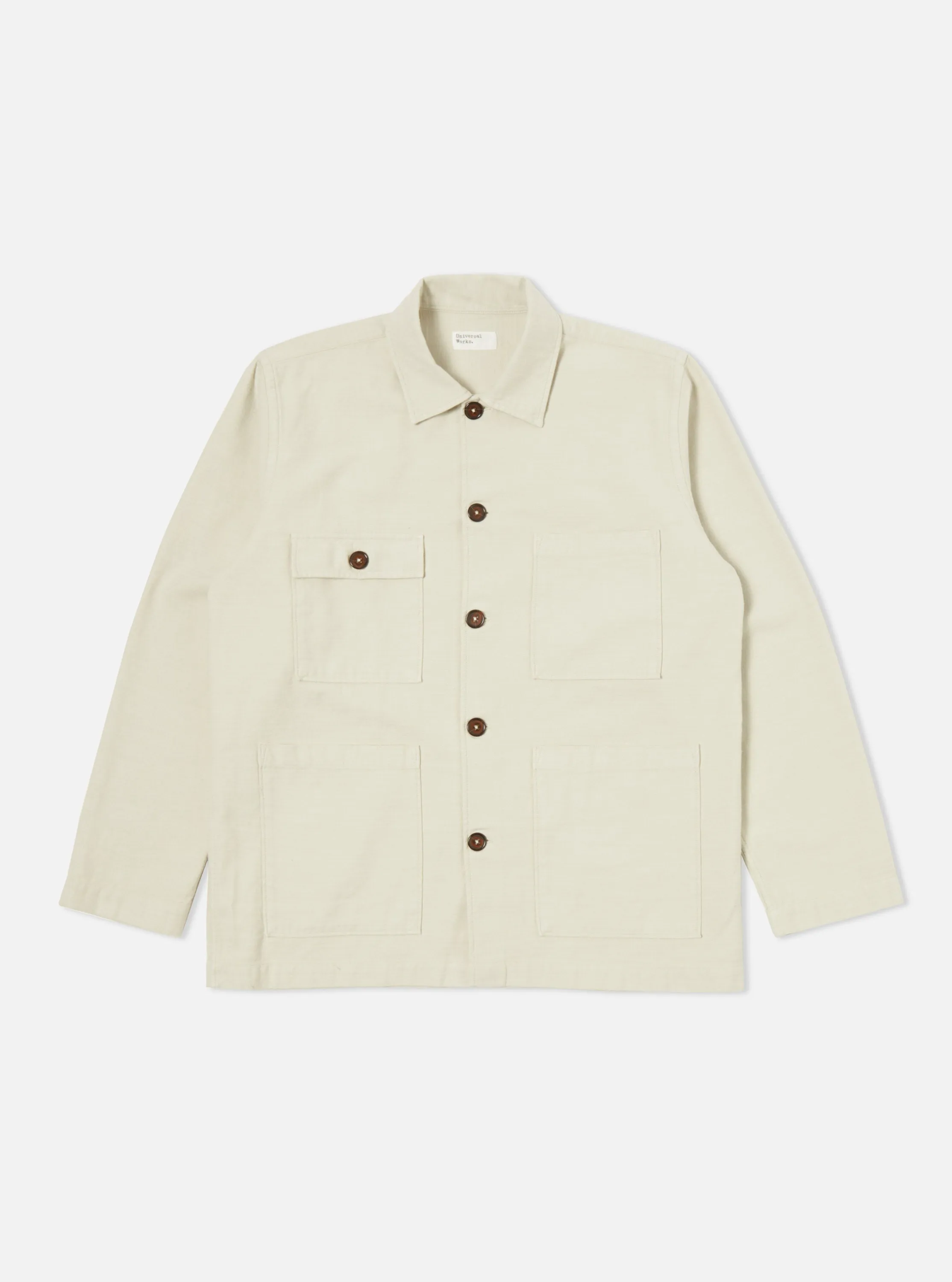 Universal Works Dockside Jacket in Driftwood Slub Sateen sold by Universal Works product image thumbnail 3