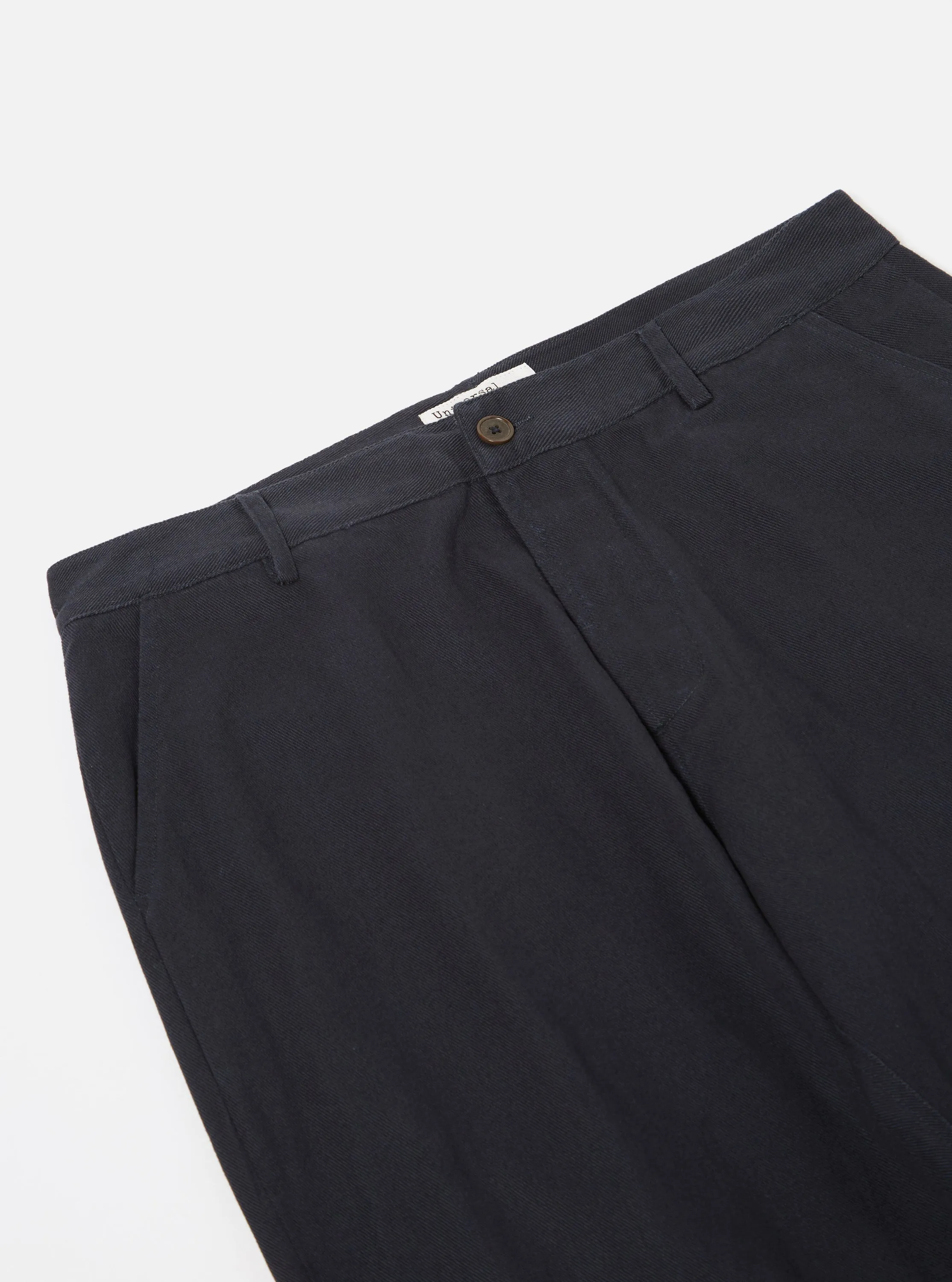 Universal Works Military Chino in Navy Winter Twill sold by Universal Works product image thumbnail 3