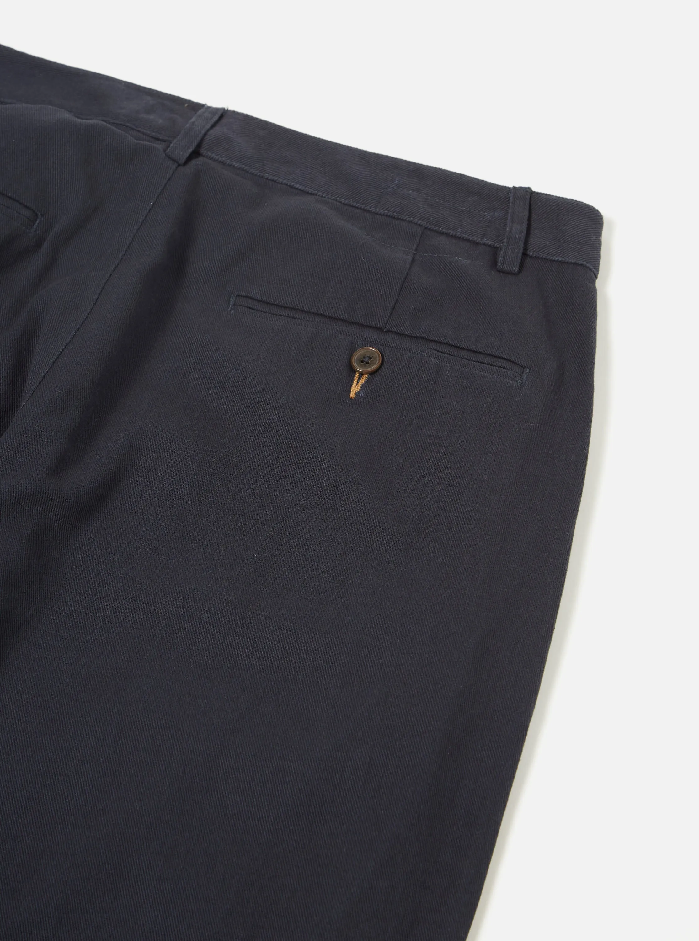Universal Works Military Chino in Navy Winter Twill sold by Universal Works product image thumbnail 4