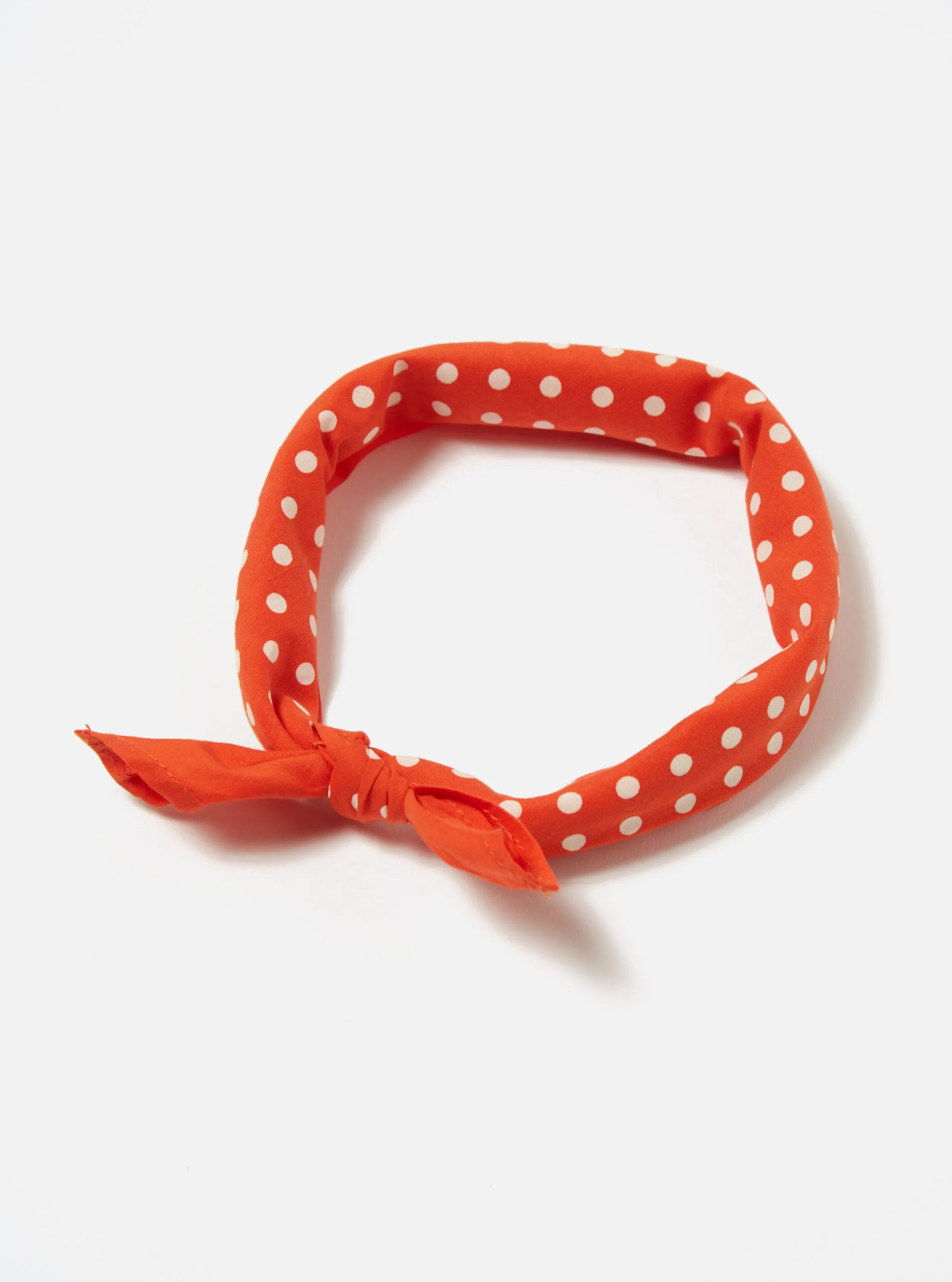 Universal Works Pocket Square in Orange Classic Dot sold by Universal Works product image thumbnail 2