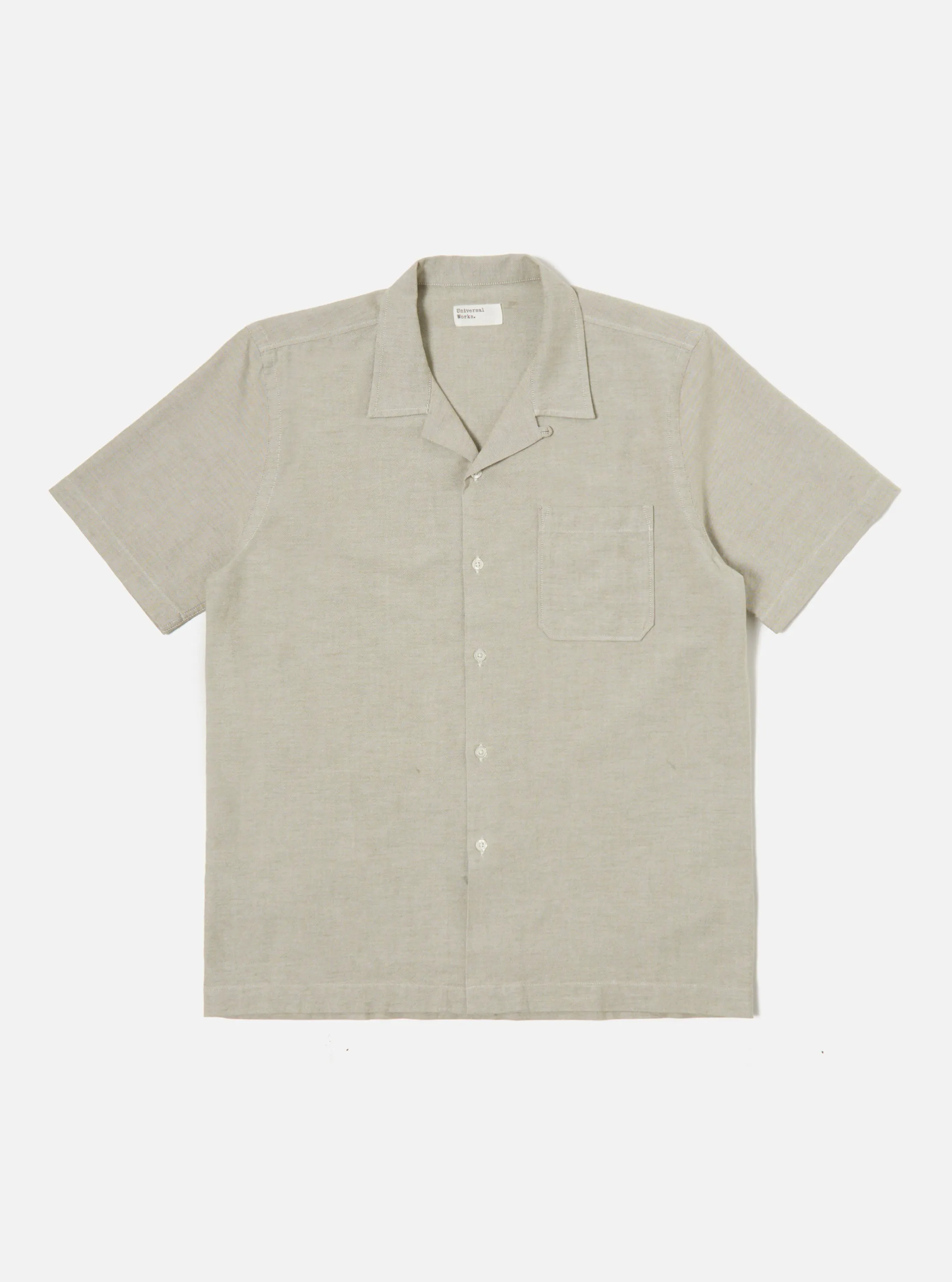 Universal Works Road Shirt in Olive Oxford Cotton sold by Universal Works product image thumbnail 2