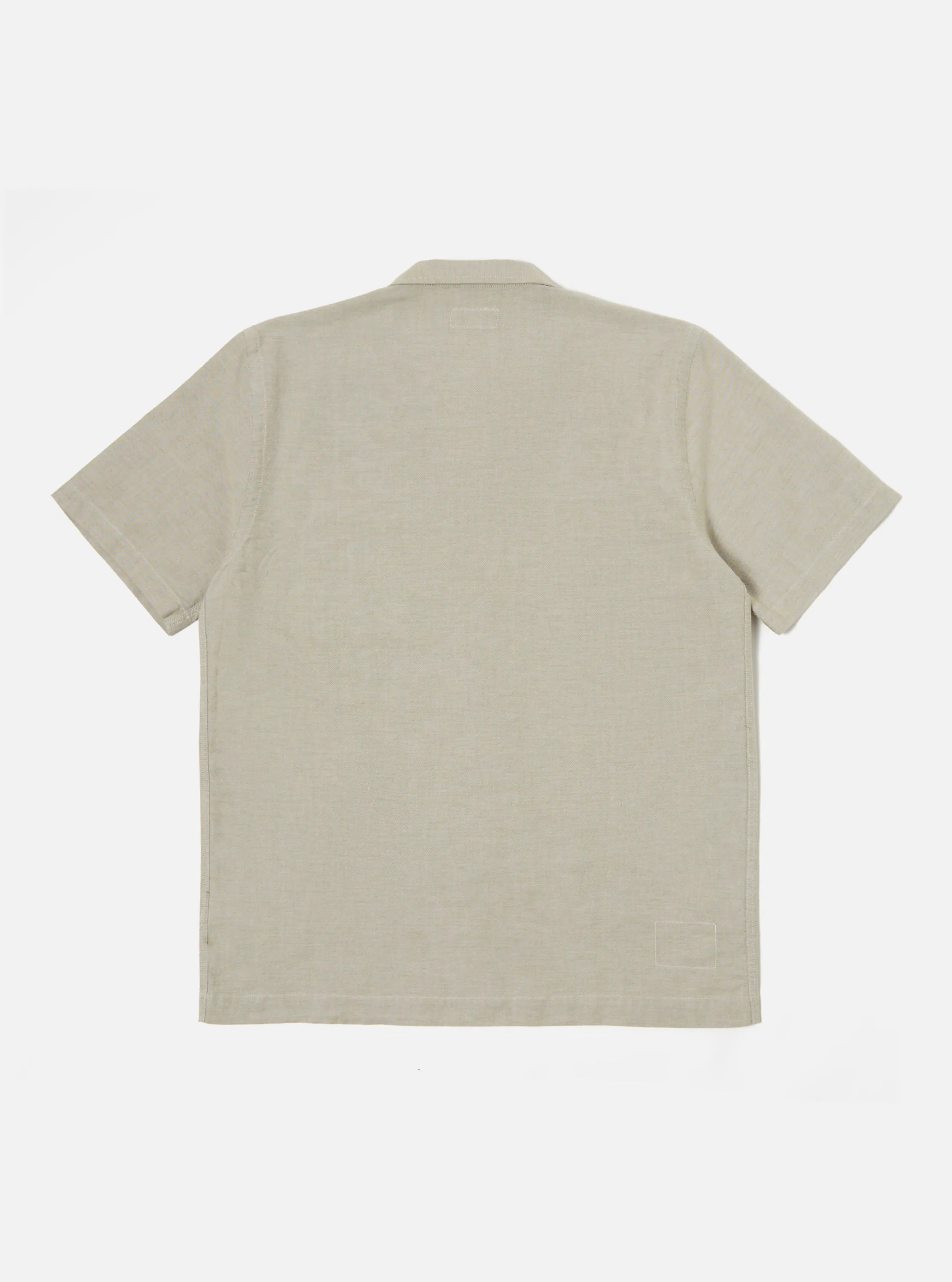 Universal Works Road Shirt in Olive Oxford Cotton sold by Universal Works product image thumbnail 3