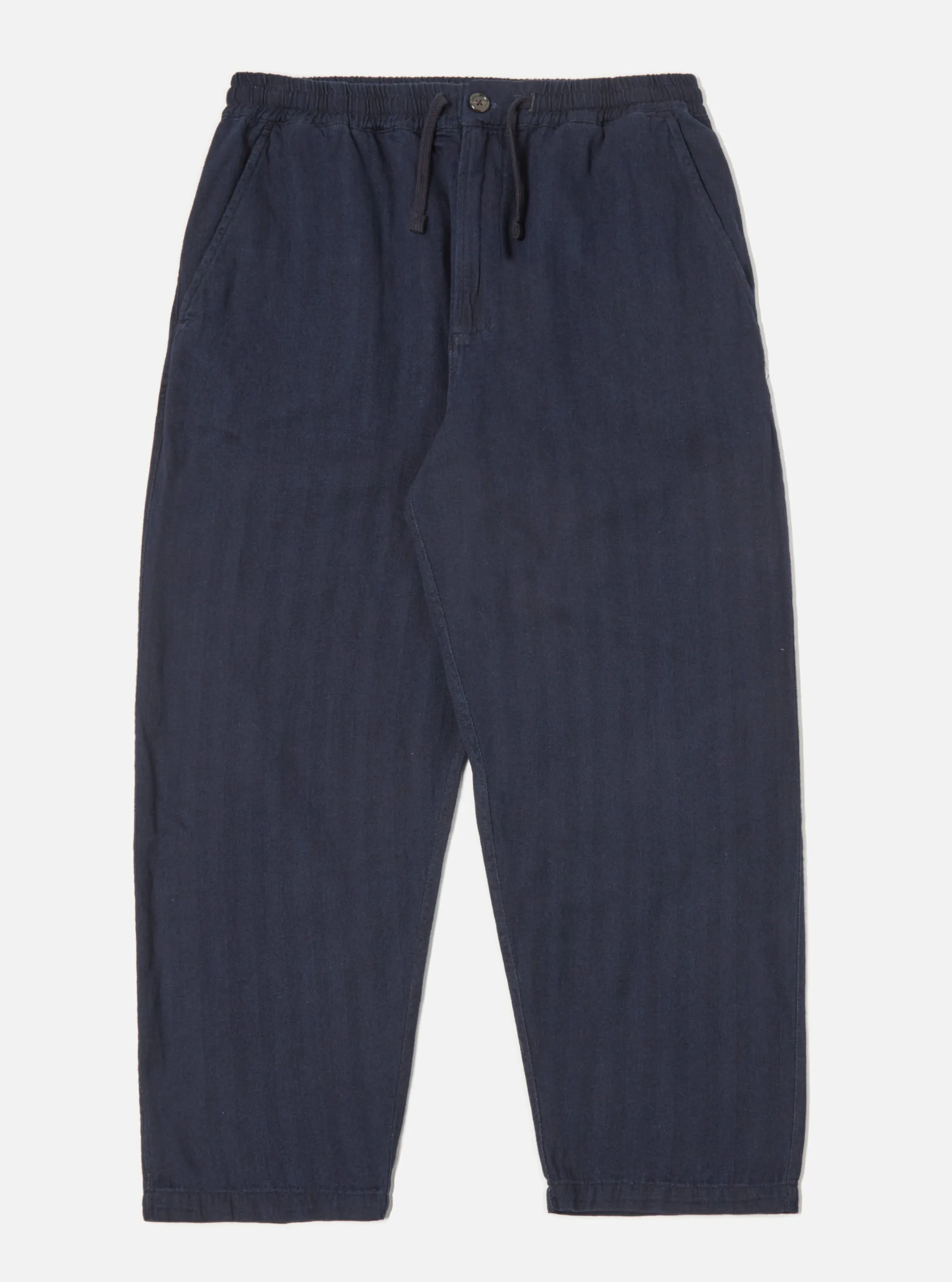 Universal Works Hi Water Trouser in Indigo Herringbone Denim sold by Universal Works product image thumbnail 3