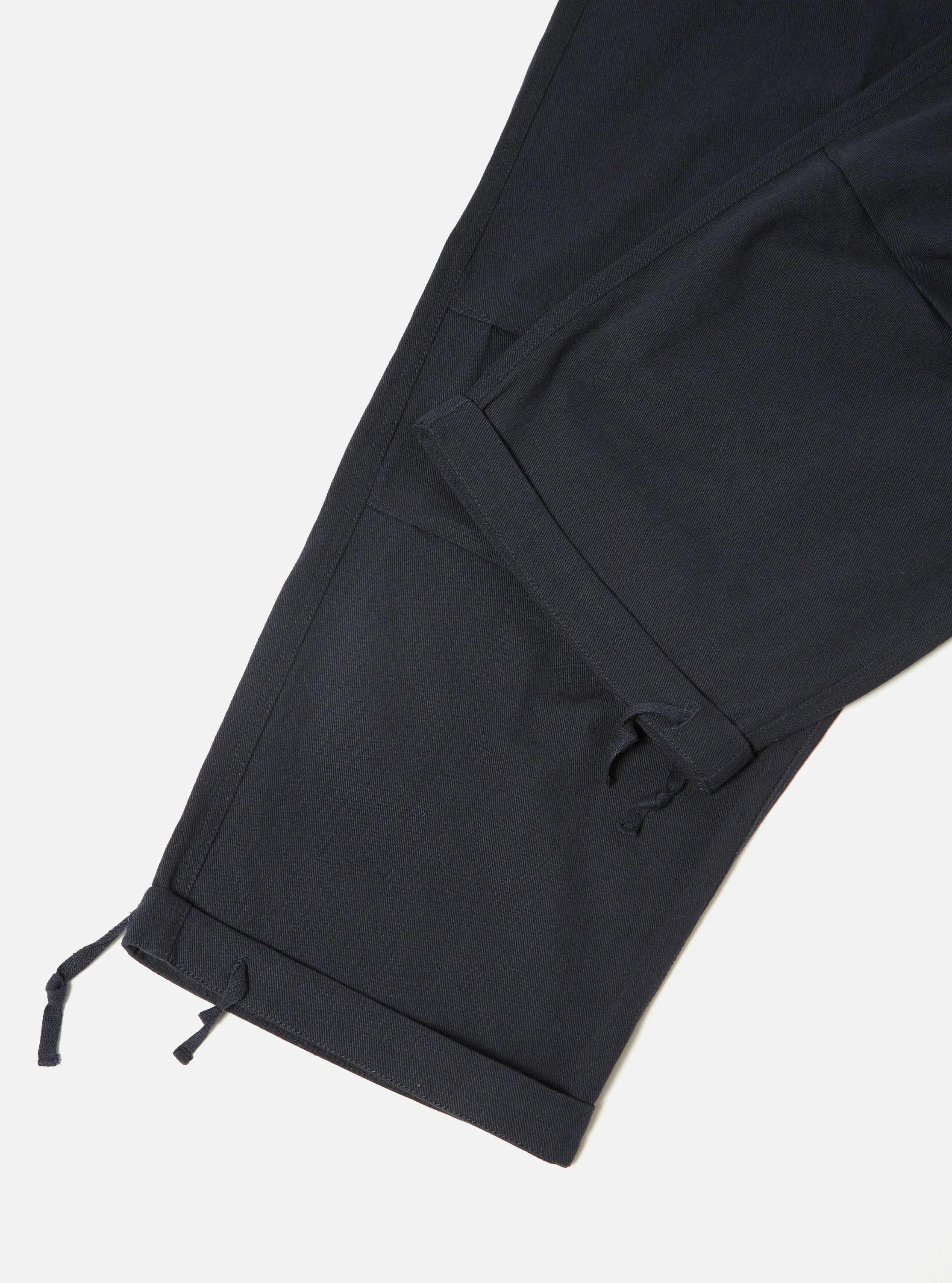 Universal Works Parachute Pant in Navy Winter Twill sold by Universal Works product image thumbnail 5