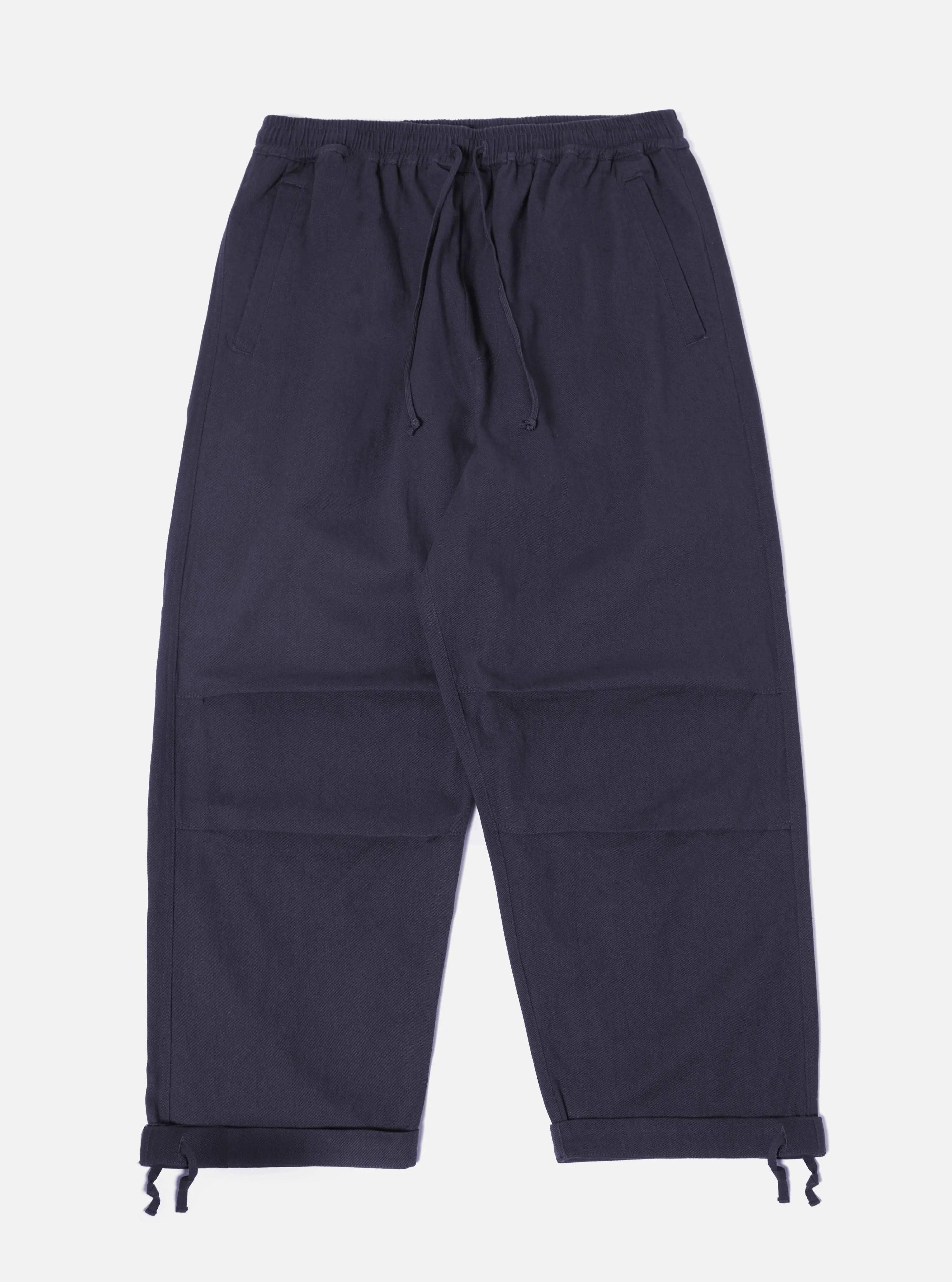 Universal Works Parachute Pant in Navy Winter Twill sold by Universal Works