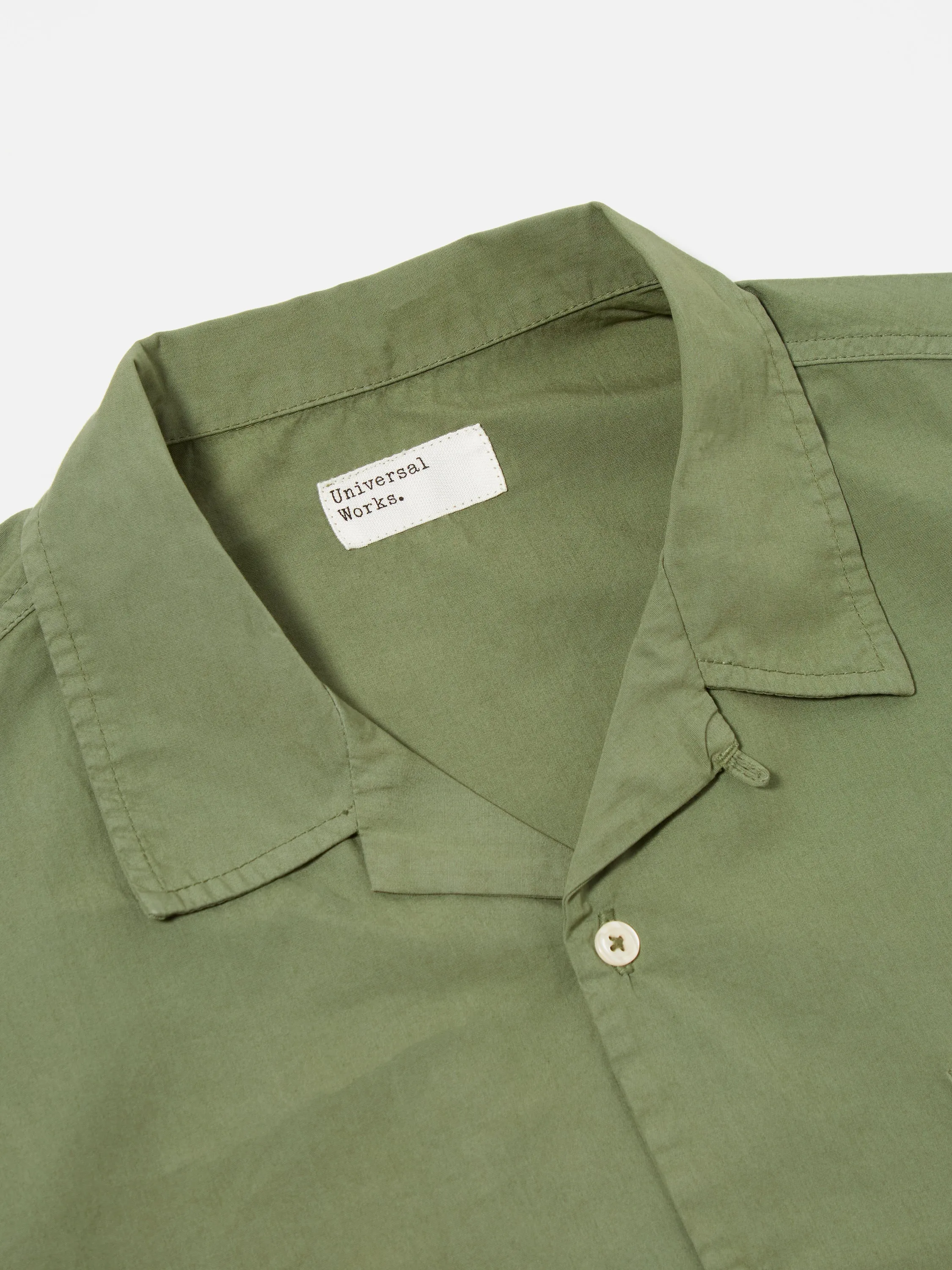 Universal Works Road Shirt in Birch Broad Cloth sold by Universal Works product image thumbnail 3