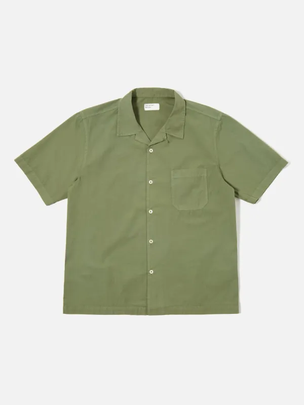 Universal Works Road Shirt in Birch Broad Cloth sold by Universal Works
