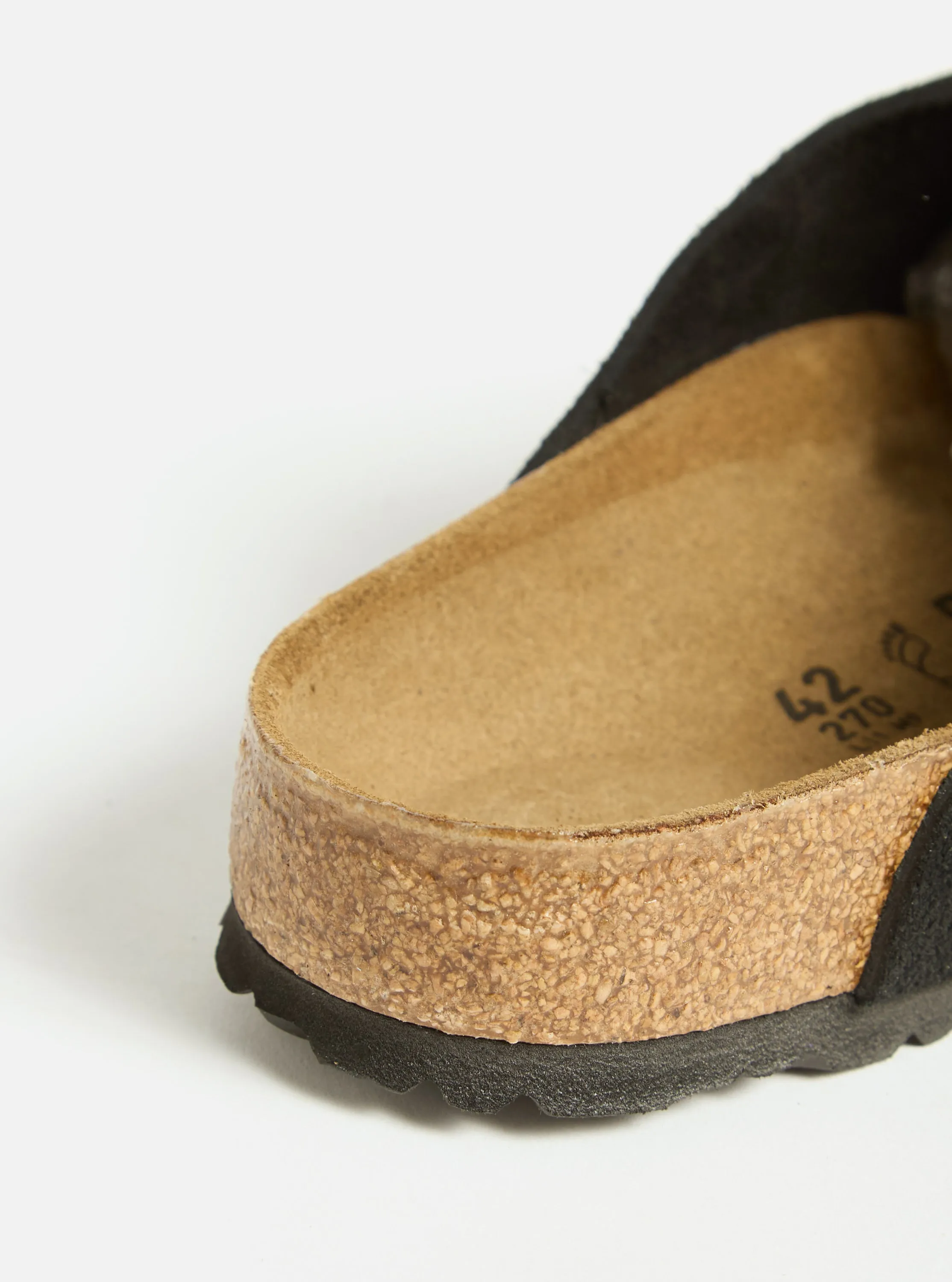 Birkenstock Black Suede Zürich sold by Universal Works product image thumbnail 4