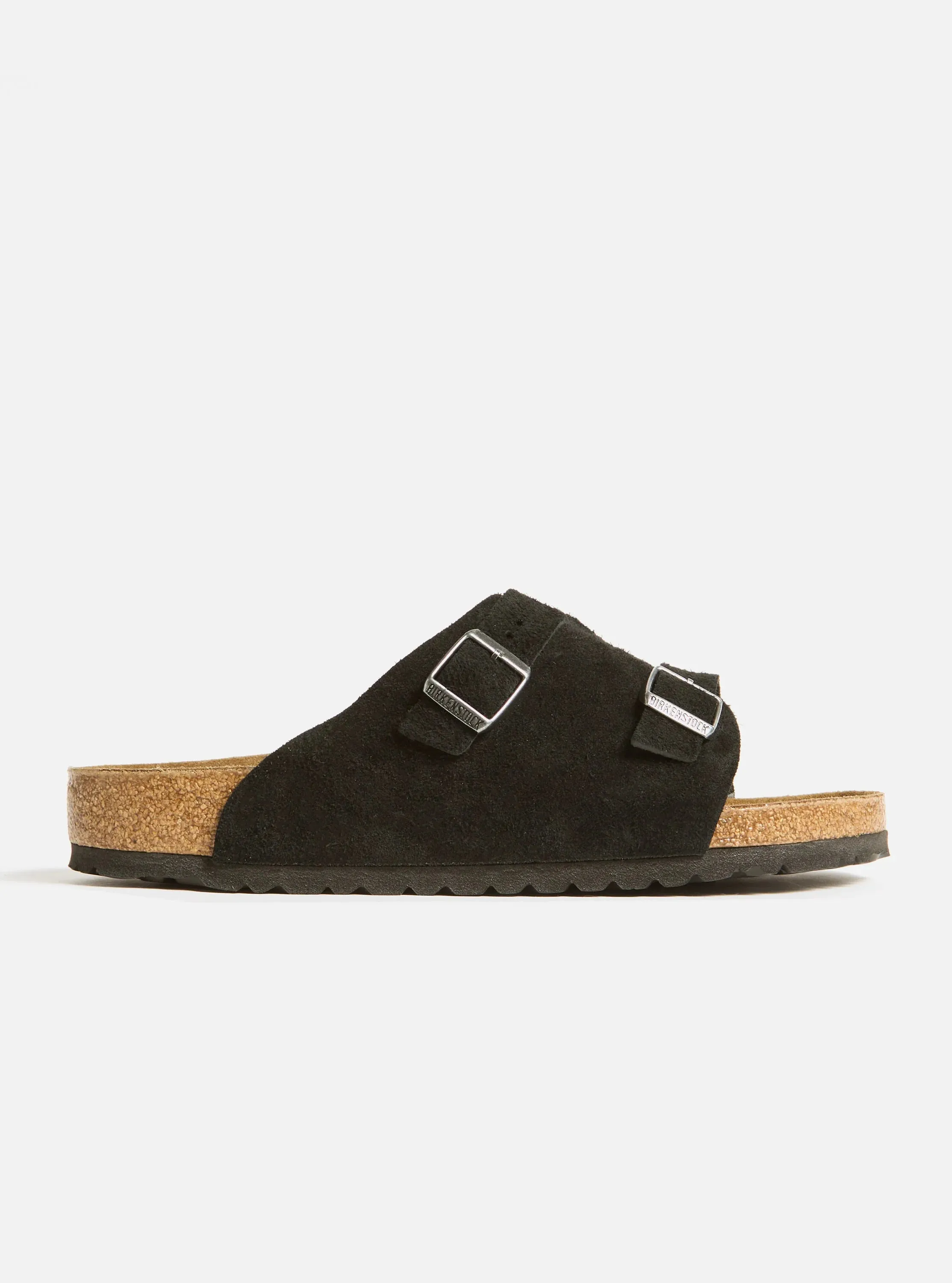 Birkenstock Black Suede Zürich sold by Universal Works
