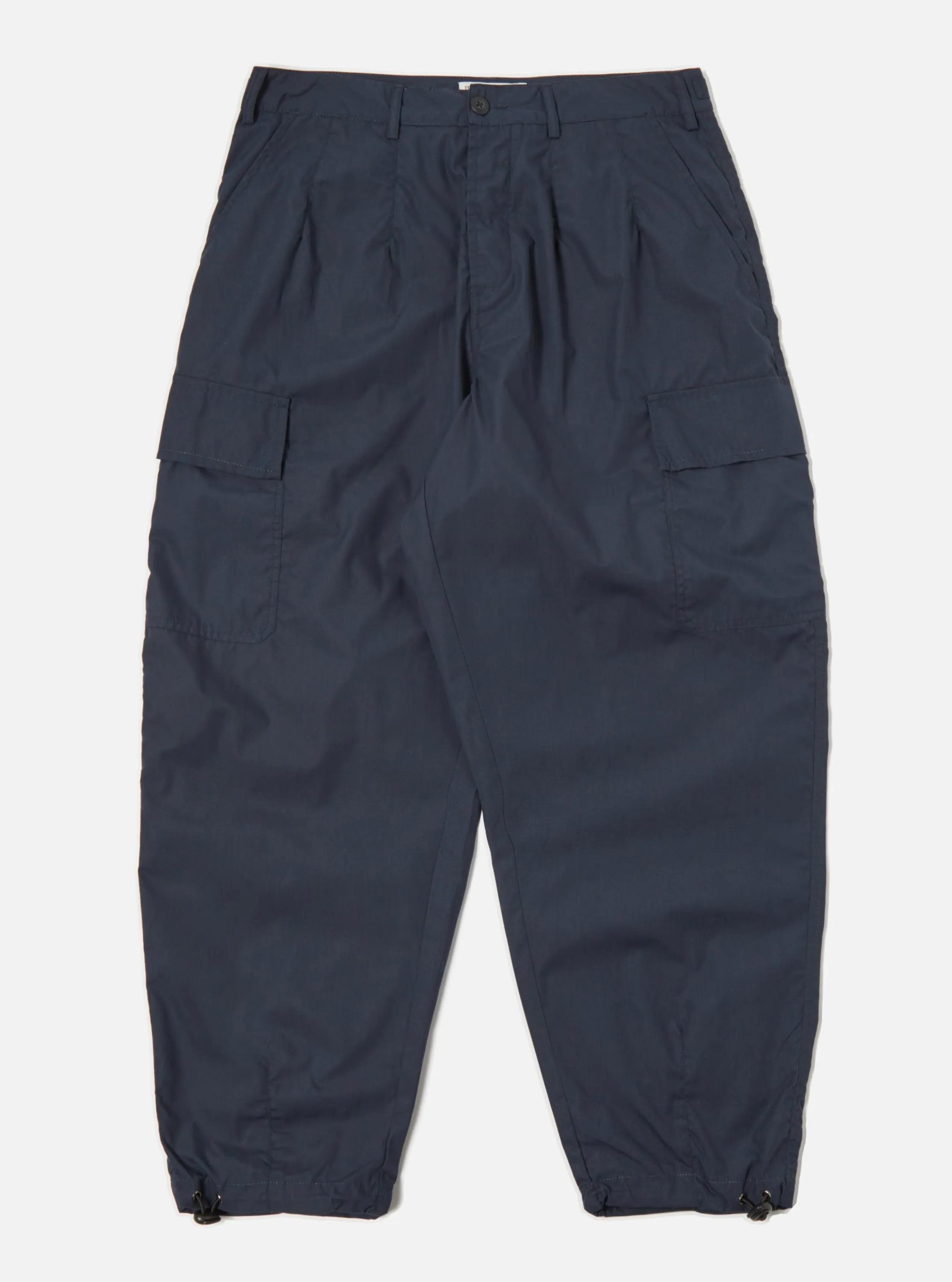 Universal Works Loose Cargo Pant in Navy Recycled Poly Tech sold by Universal Works product image thumbnail 2