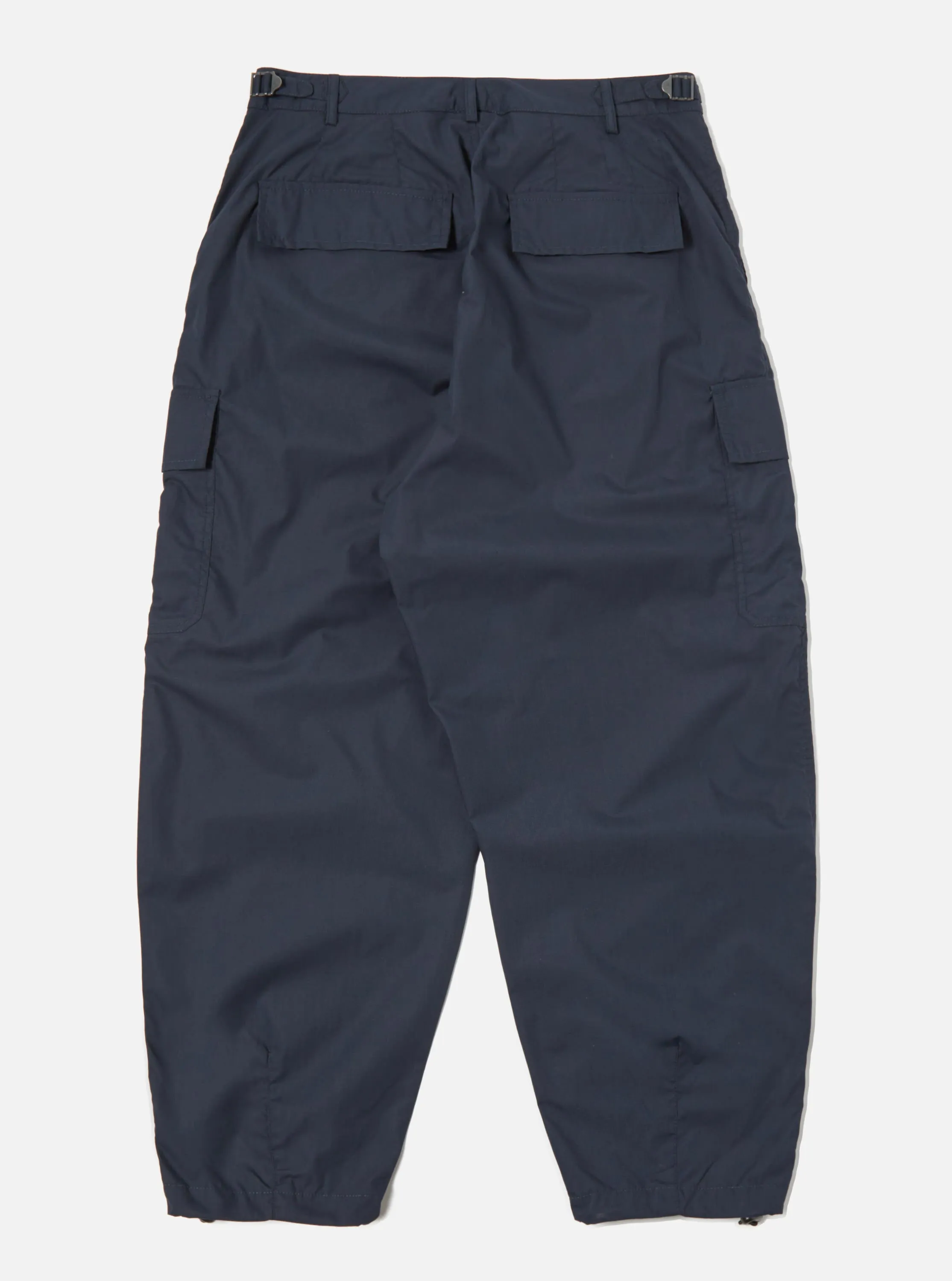 Universal Works Loose Cargo Pant in Navy Recycled Poly Tech sold by Universal Works product image thumbnail 4