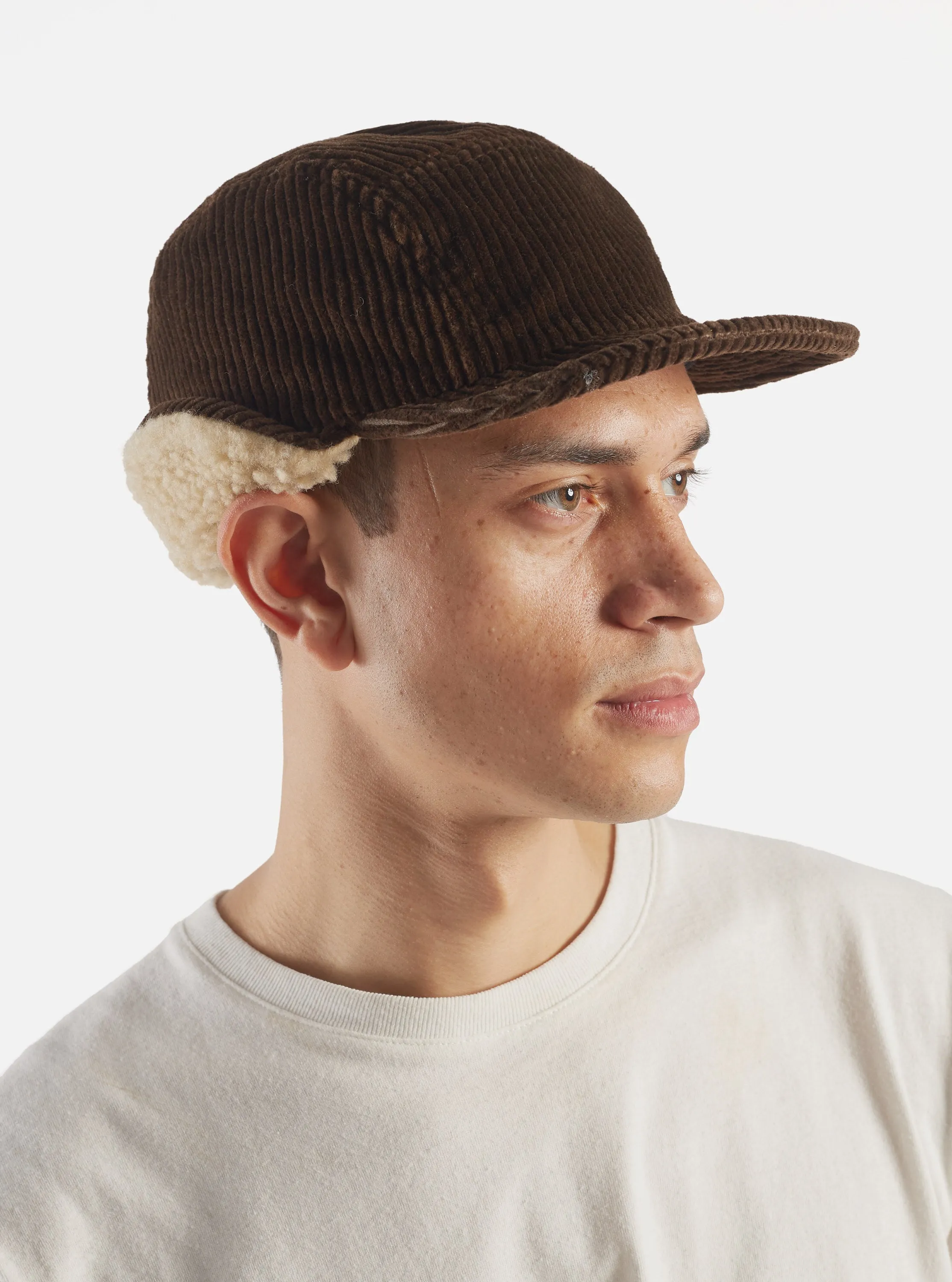 cableami® 5w Cap in Brown Corduroy sold by Universal Works product image thumbnail 2