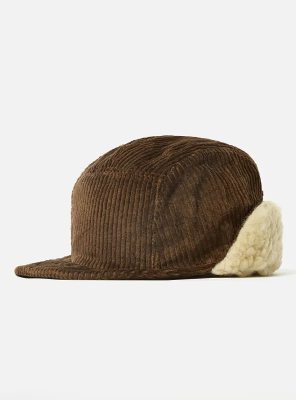 cableami® 5w Cap in Brown Corduroy sold by Universal Works