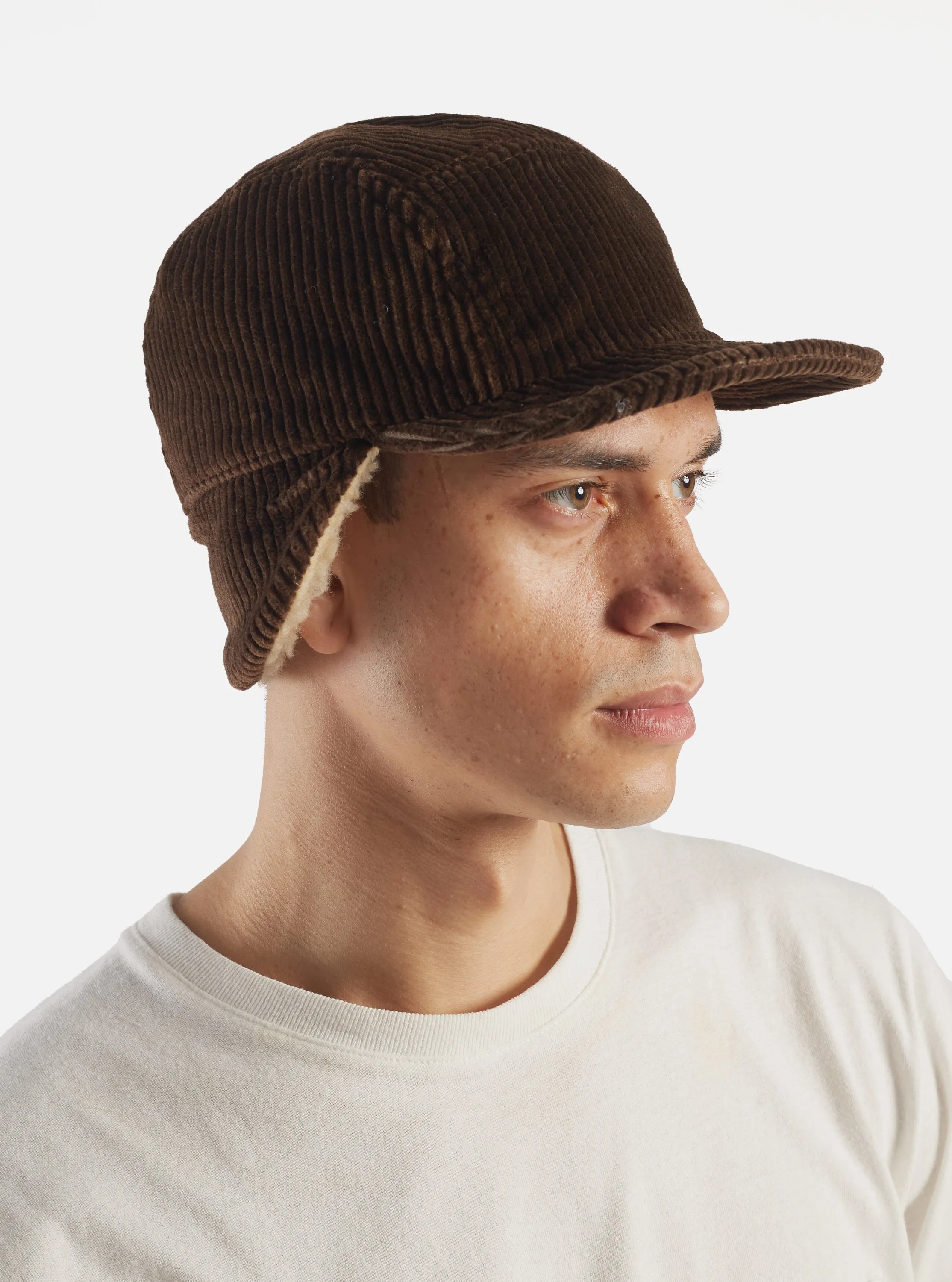 cableami® 5w Cap in Brown Corduroy sold by Universal Works product image thumbnail 3