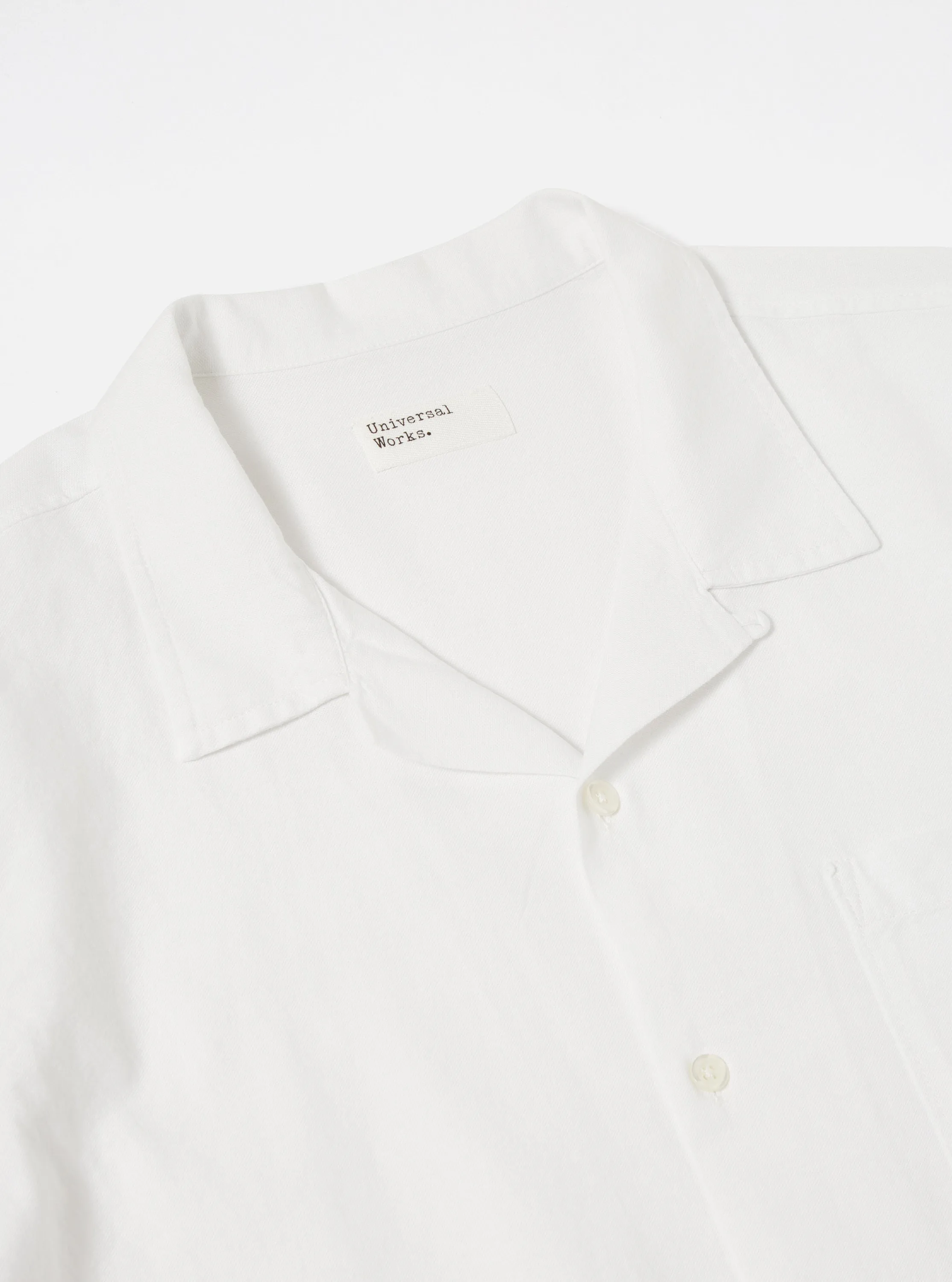 Universal Works Road Shirt in Ecru Oxford Cotton sold by Universal Works product image thumbnail 4