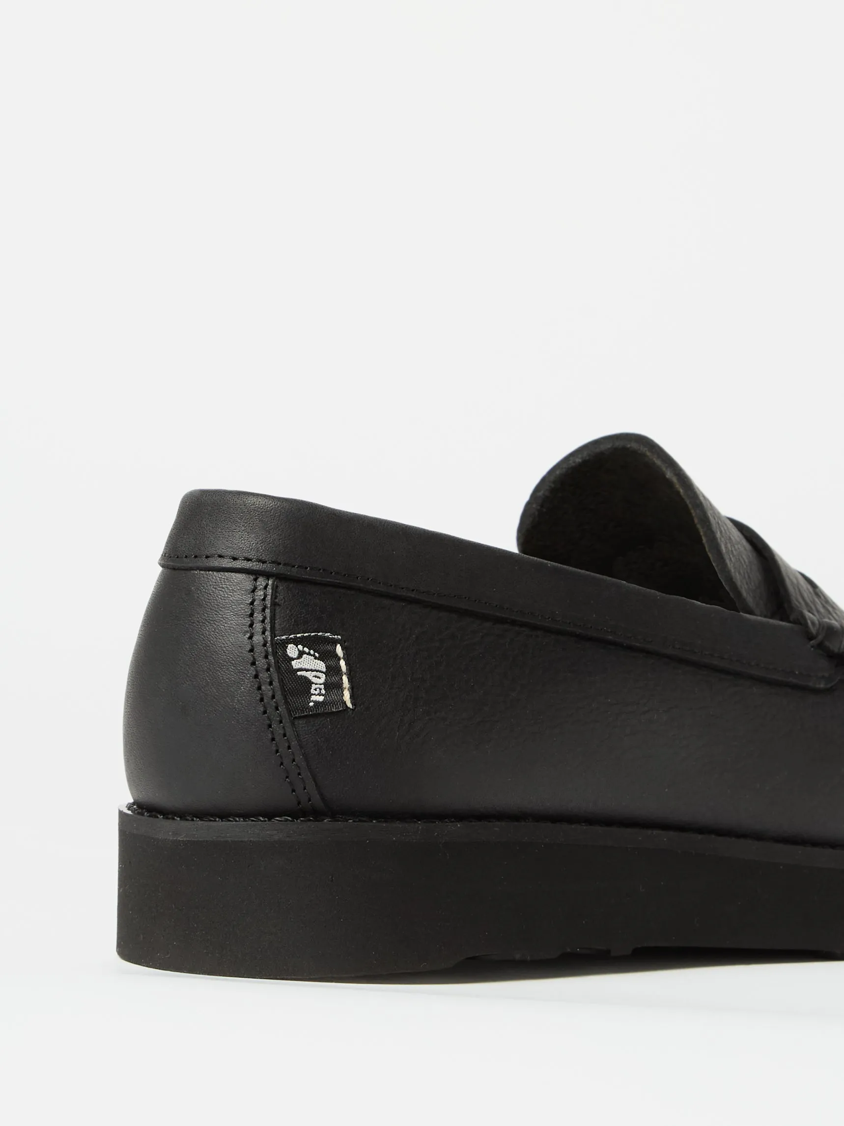 Yogi x Universal Works Rudy II in Black Tumbled Leather sold by Universal Works product image thumbnail 4