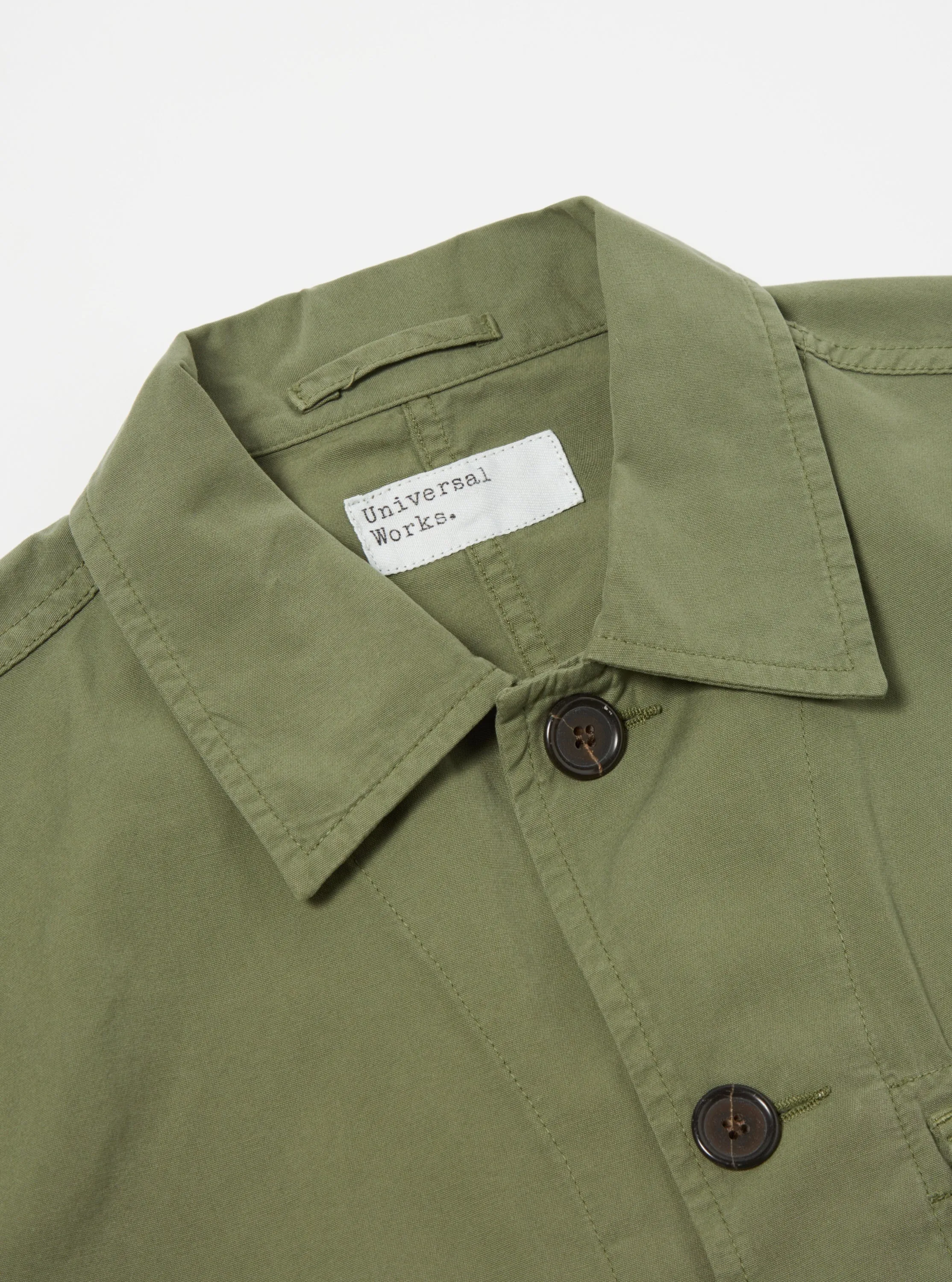 Universal Works Utility Jacket in Birch Summer Canvas sold by Universal Works product image thumbnail 4