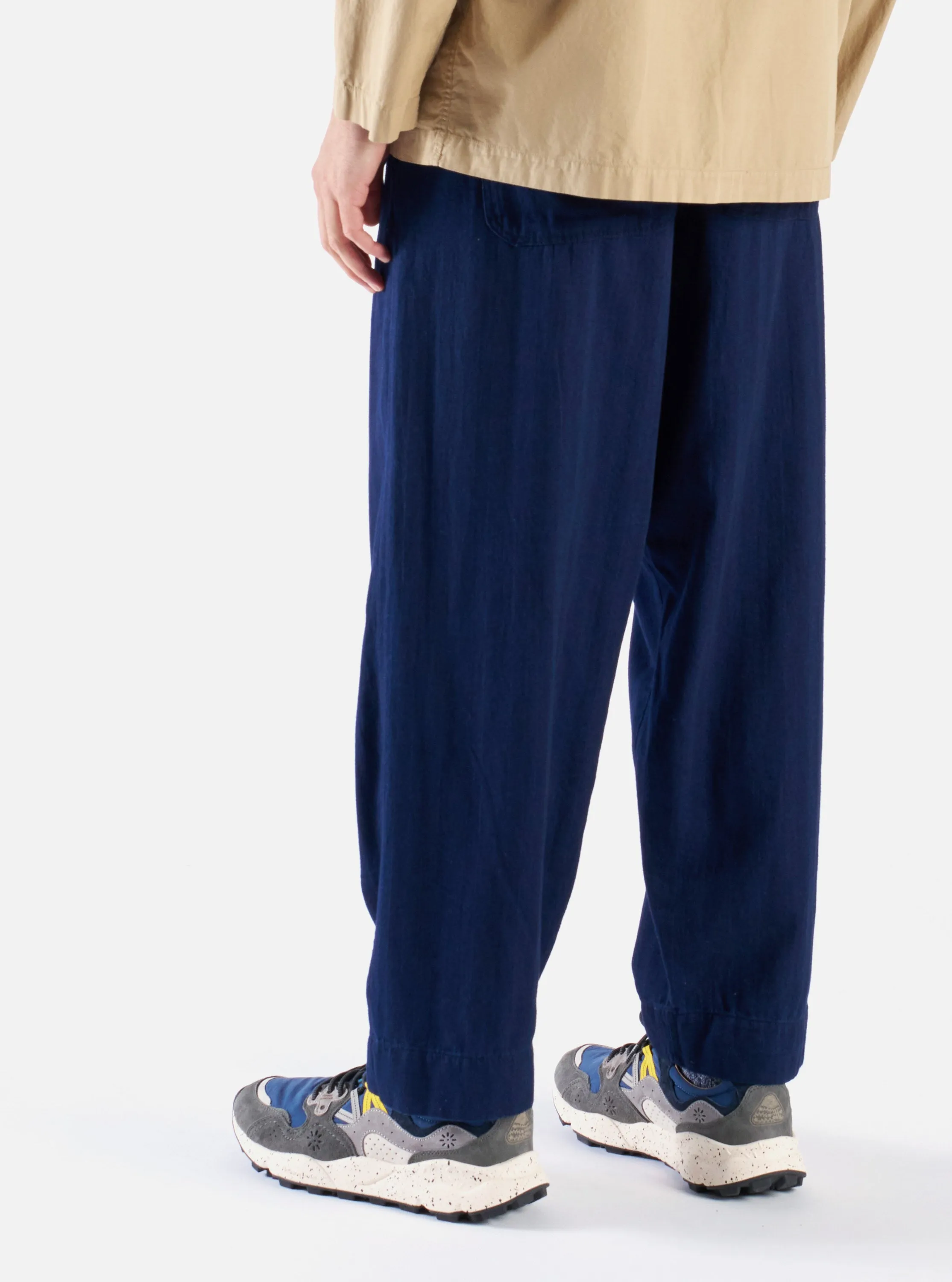 Universal Works Judo Pant in Indigo Herringbone Denim sold by Universal Works product image thumbnail 2