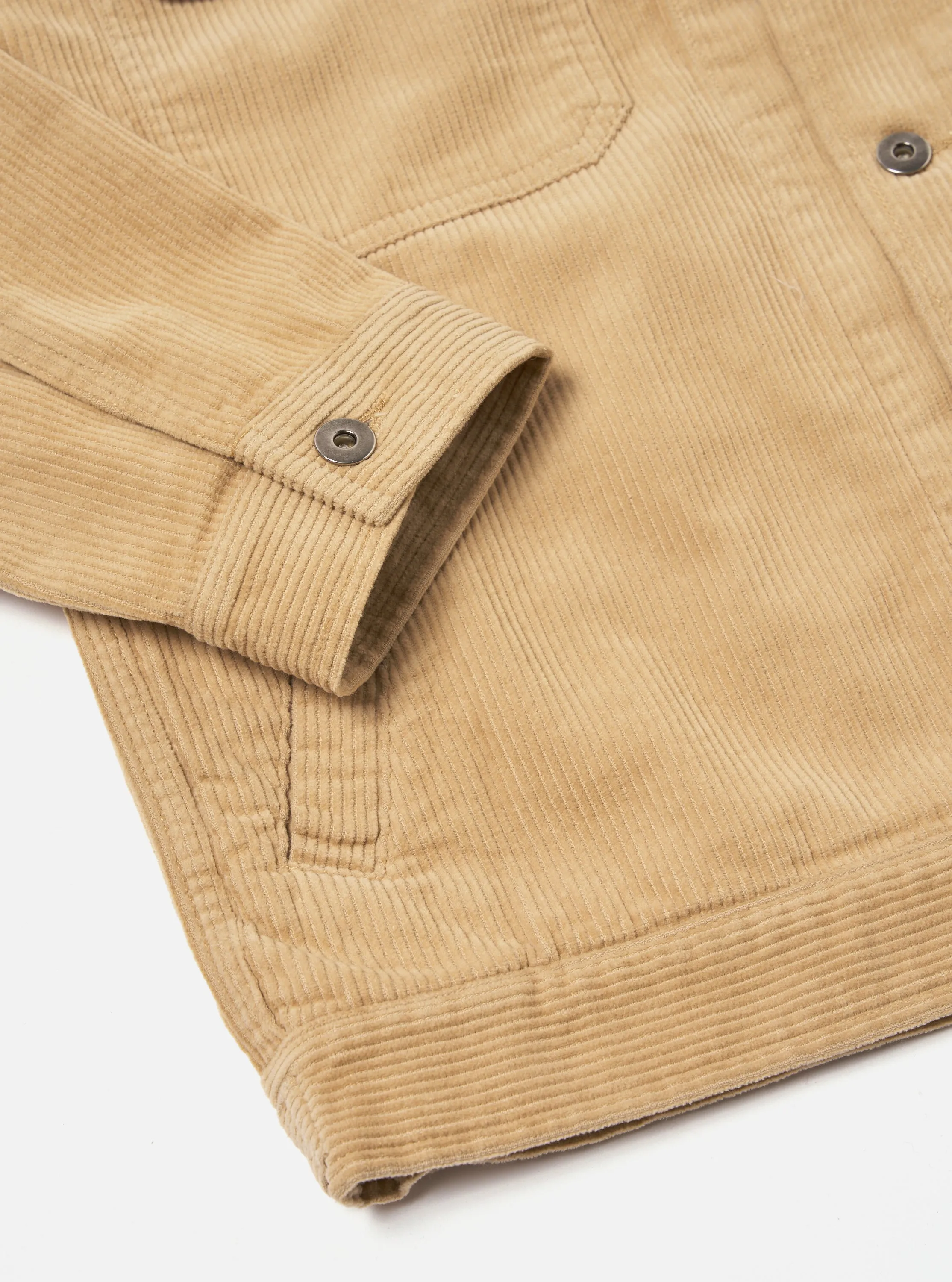 Universal Works Trucker Jacket in Fawn Cord sold by Universal Works product image thumbnail 5