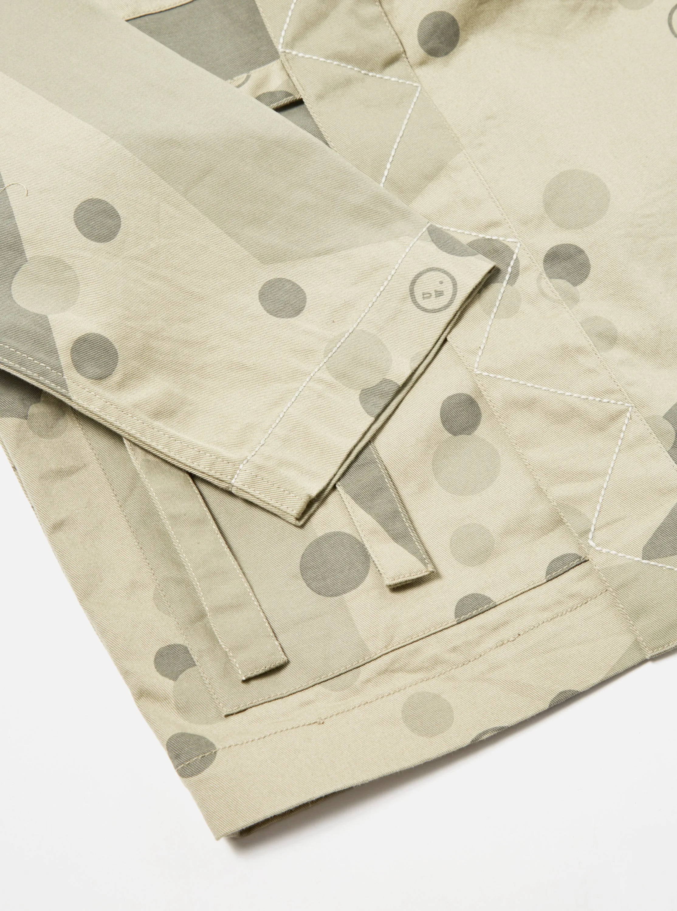 Universal Works Osaka Work Jacket in Stone UW. Camo Twill sold by Universal Works product image thumbnail 5