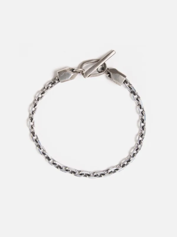 Anchor & Crew Halyard Skipper Bracelet in .925 Silver sold by Universal Works