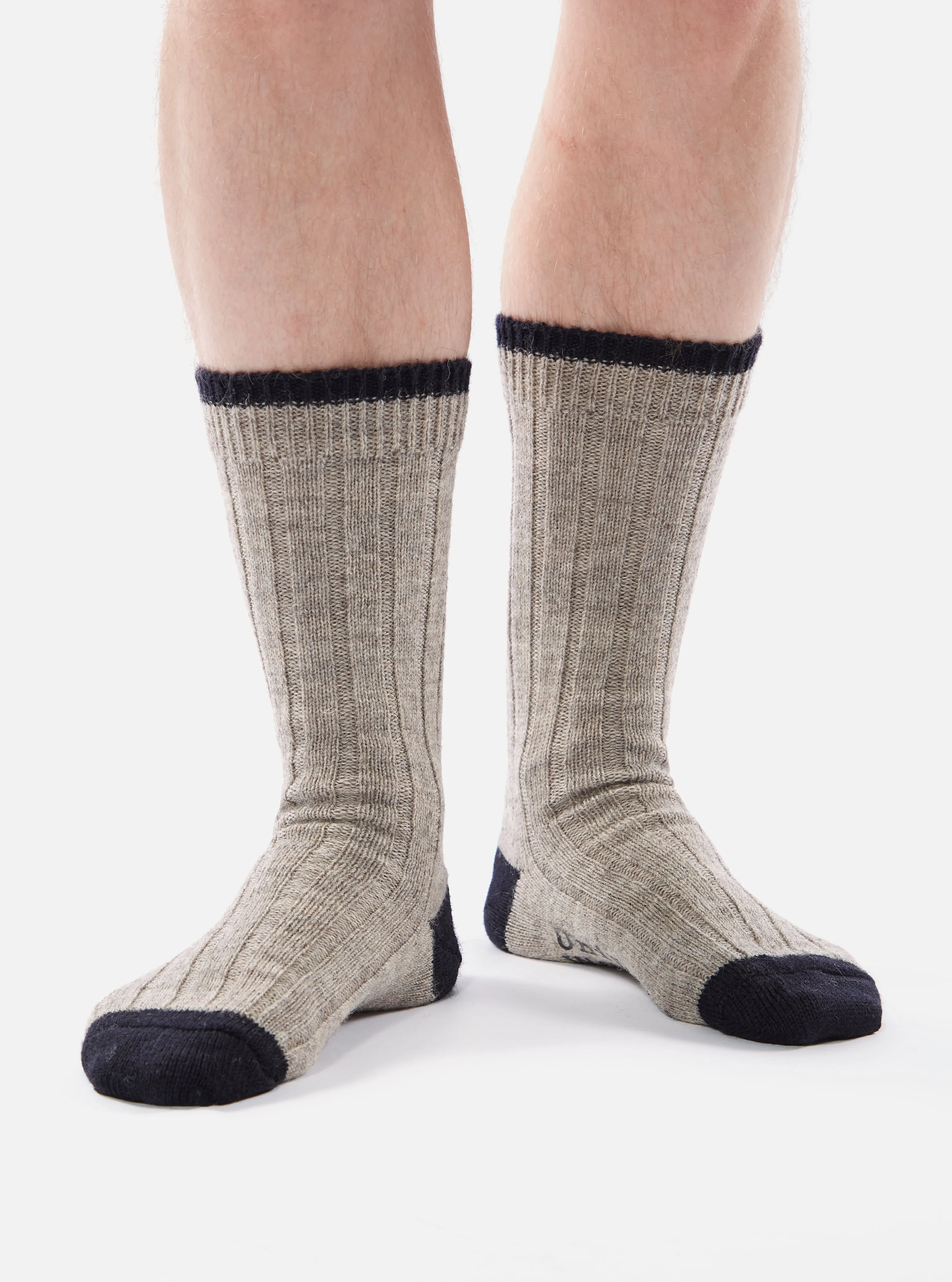 Stone Wool Hike Sock sold by Universal Works product image thumbnail 2