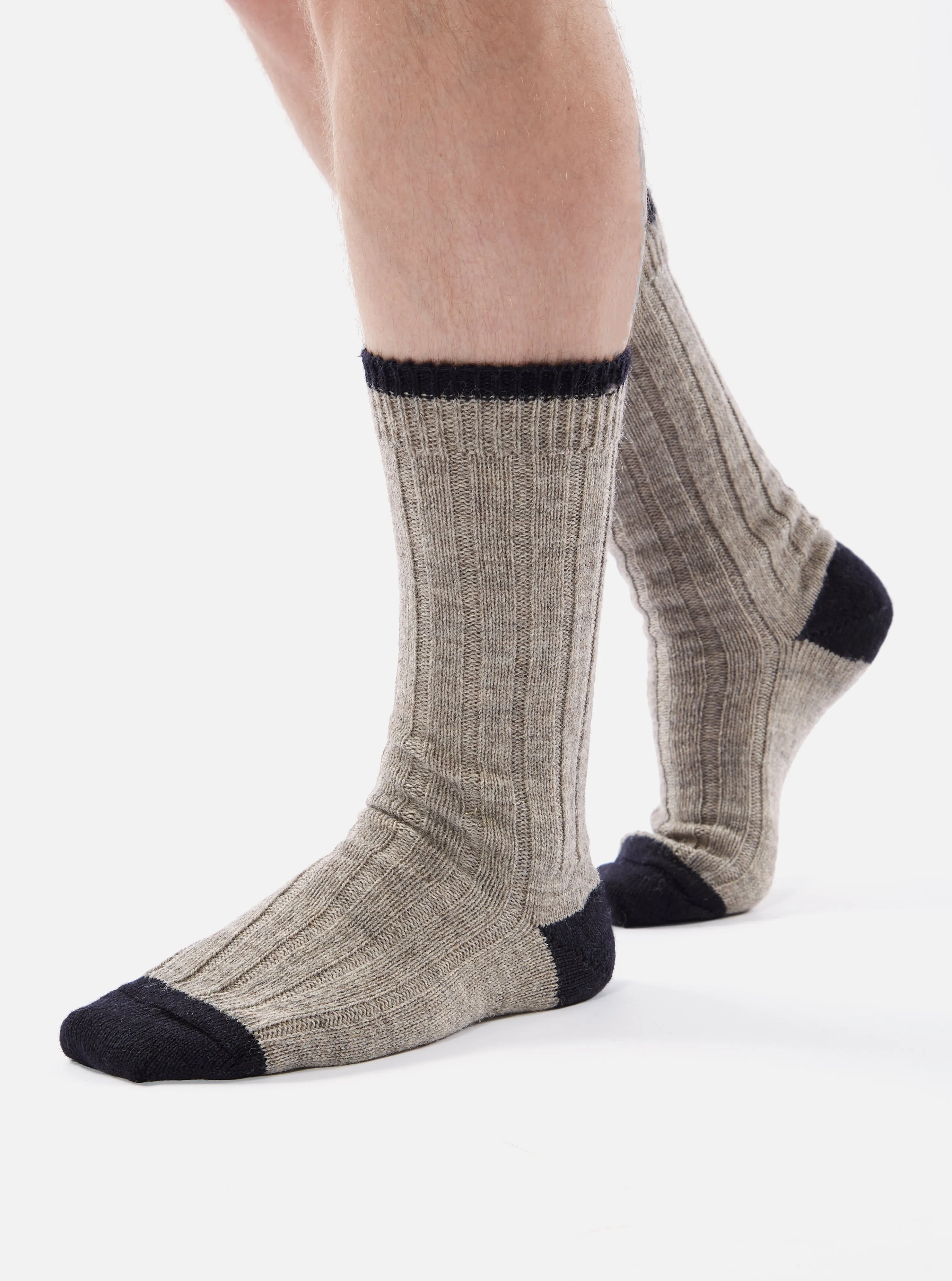 Stone Wool Hike Sock sold by Universal Works product image thumbnail 4