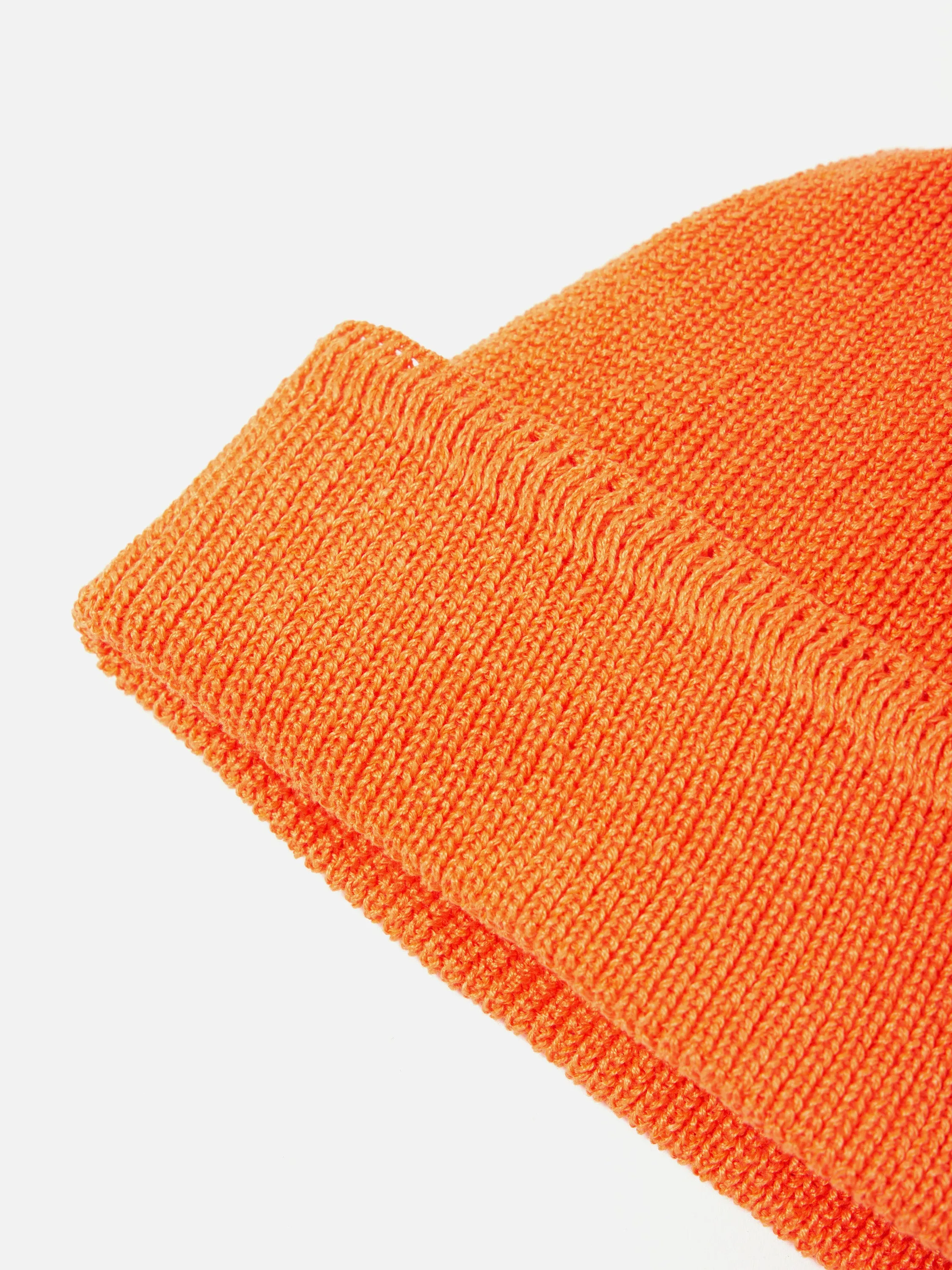 cableami® Waffle Watchcap in Neon Orange Linen sold by Universal Works product image thumbnail 2