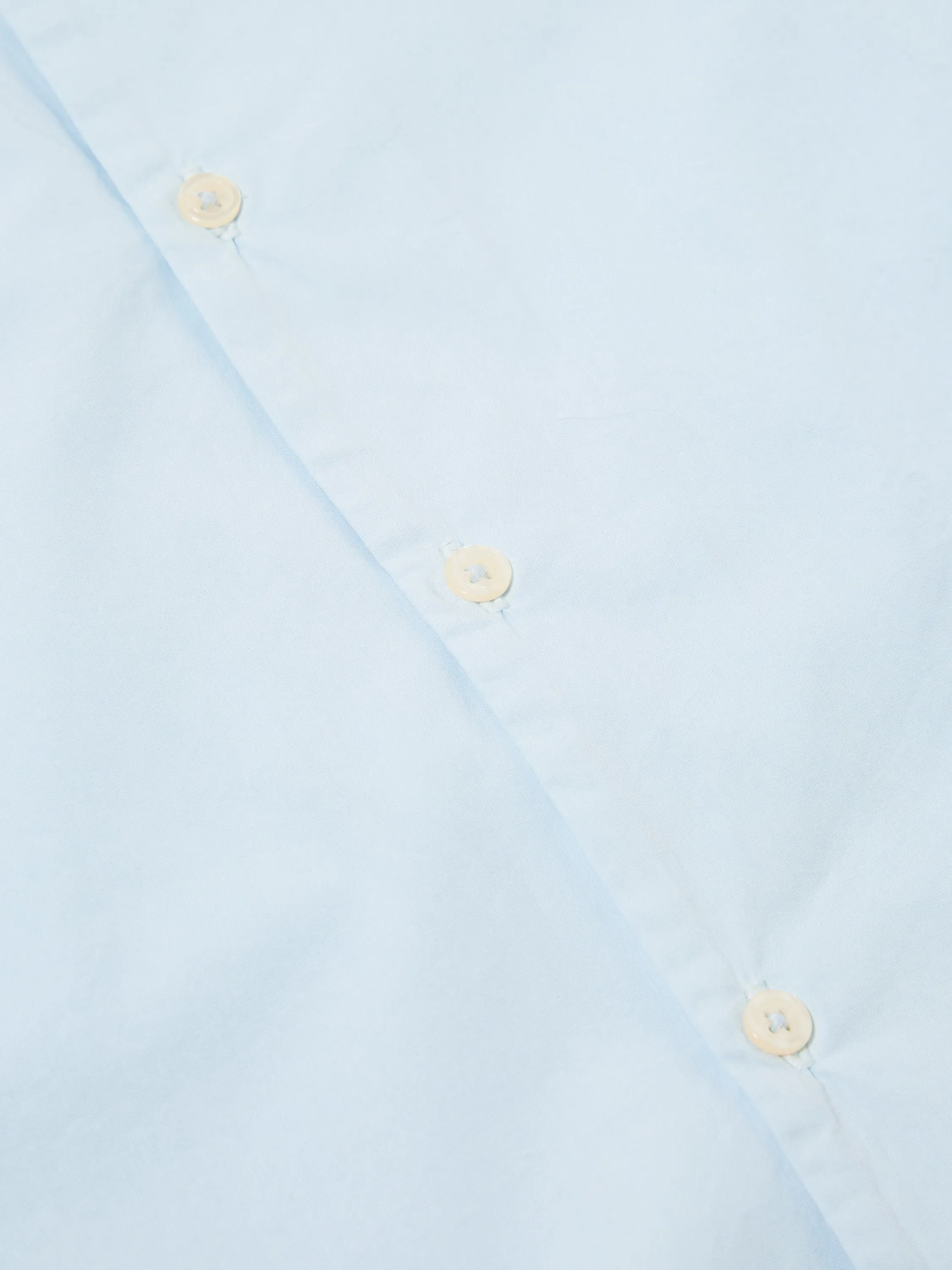 Universal Works Road Shirt in Sky Broad Cloth sold by Universal Works product image thumbnail 5