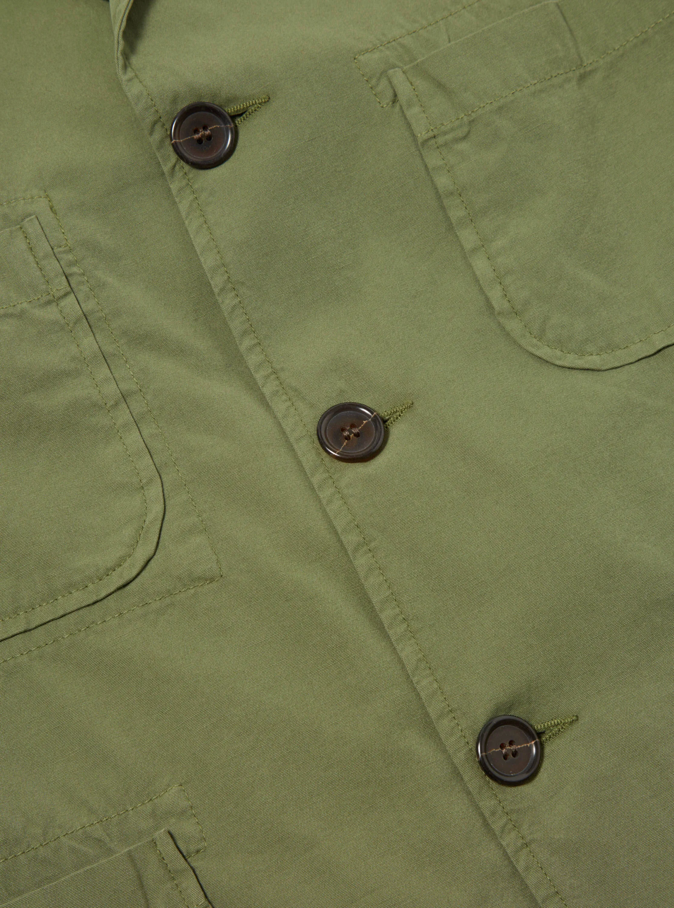 Universal Works Five Pocket Jacket in Birch Summer Canvas sold by Universal Works product image thumbnail 5