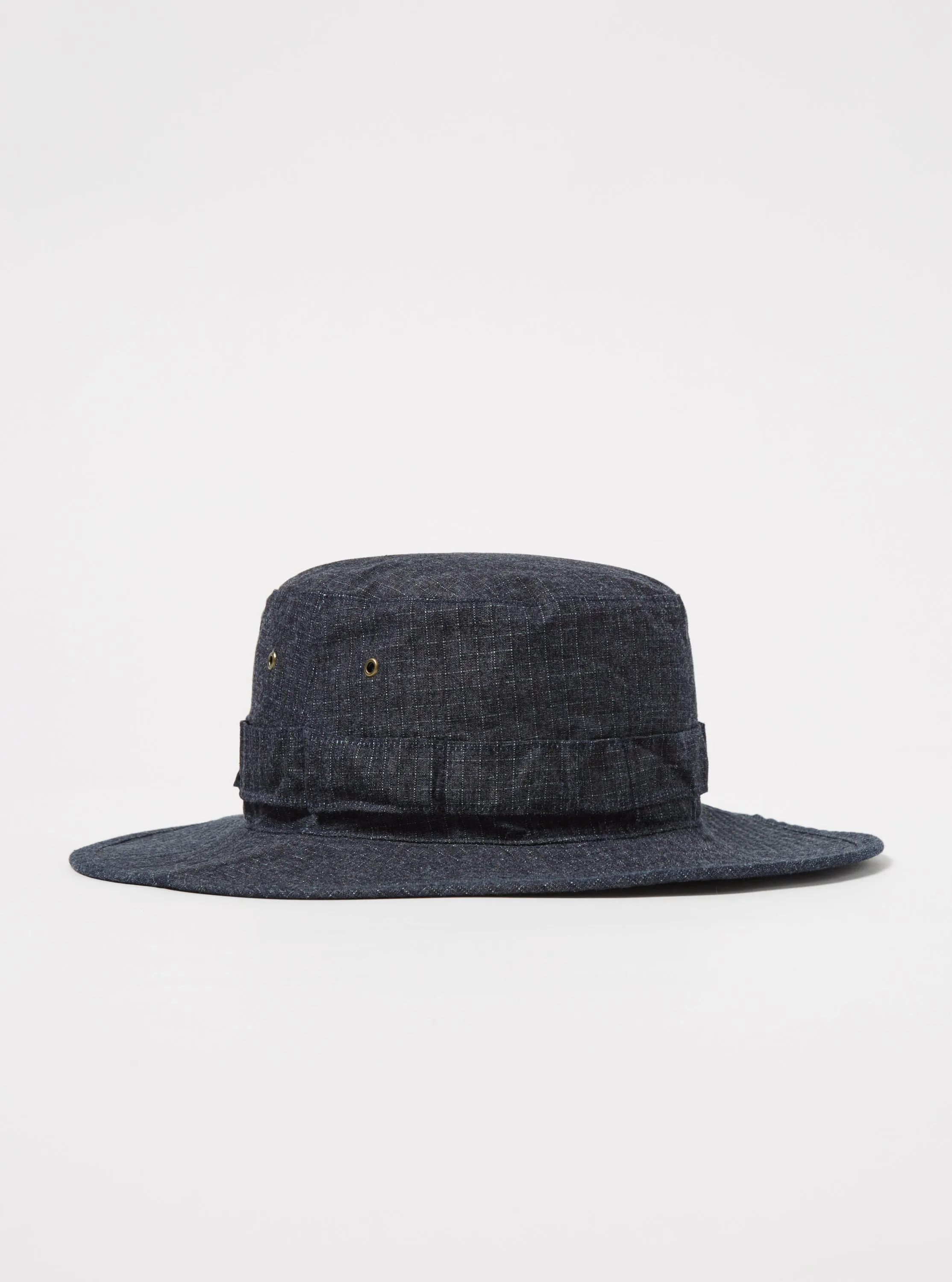 cableami® Boonie Hat in 7oz Ripstop Denim sold by Universal Works
