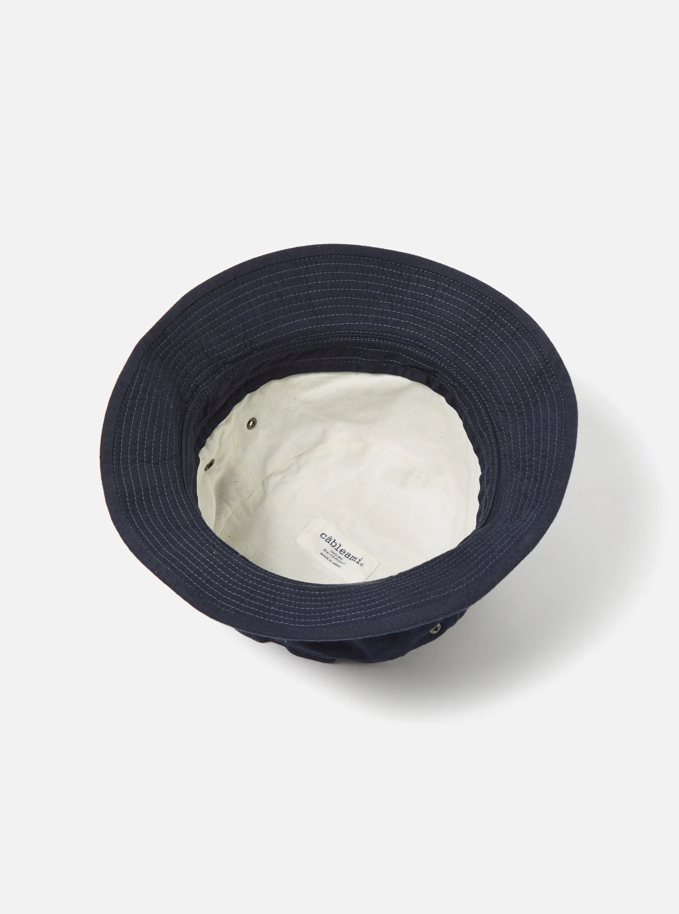 cableami® Boonie Hat in 7oz Ripstop Denim sold by Universal Works product image thumbnail 3