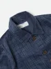 Universal Works Bakers Chore Jacket in Navy Houndstooth Cord sold by Universal Works