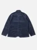 Universal Works Bakers Chore Jacket in Navy Houndstooth Cord sold by Universal Works