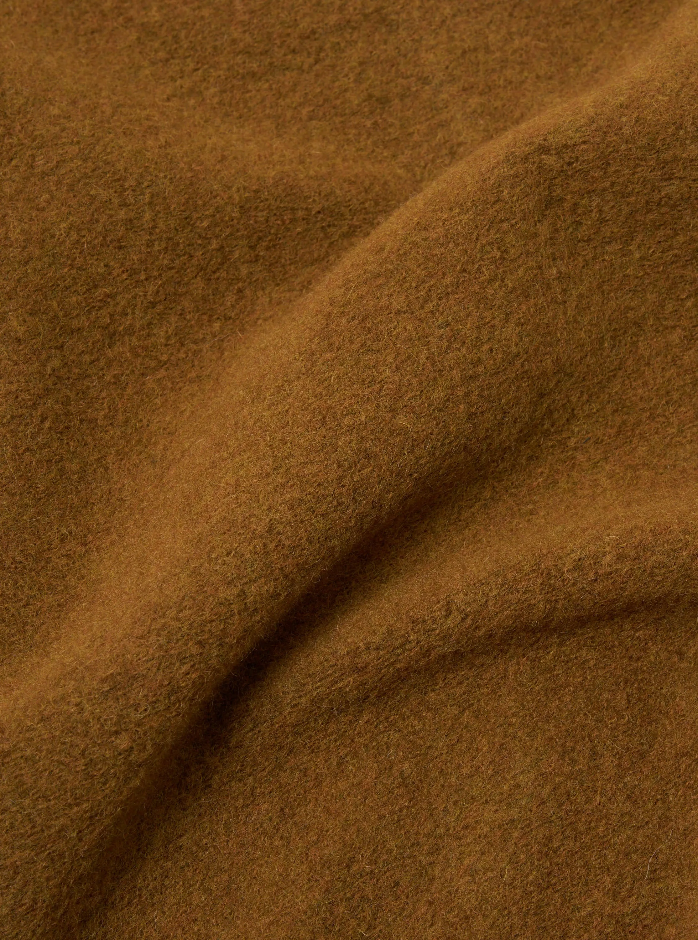 Universal Works Zip Waistcoat in Mustard Wool Fleece sold by Universal Works product image thumbnail 5