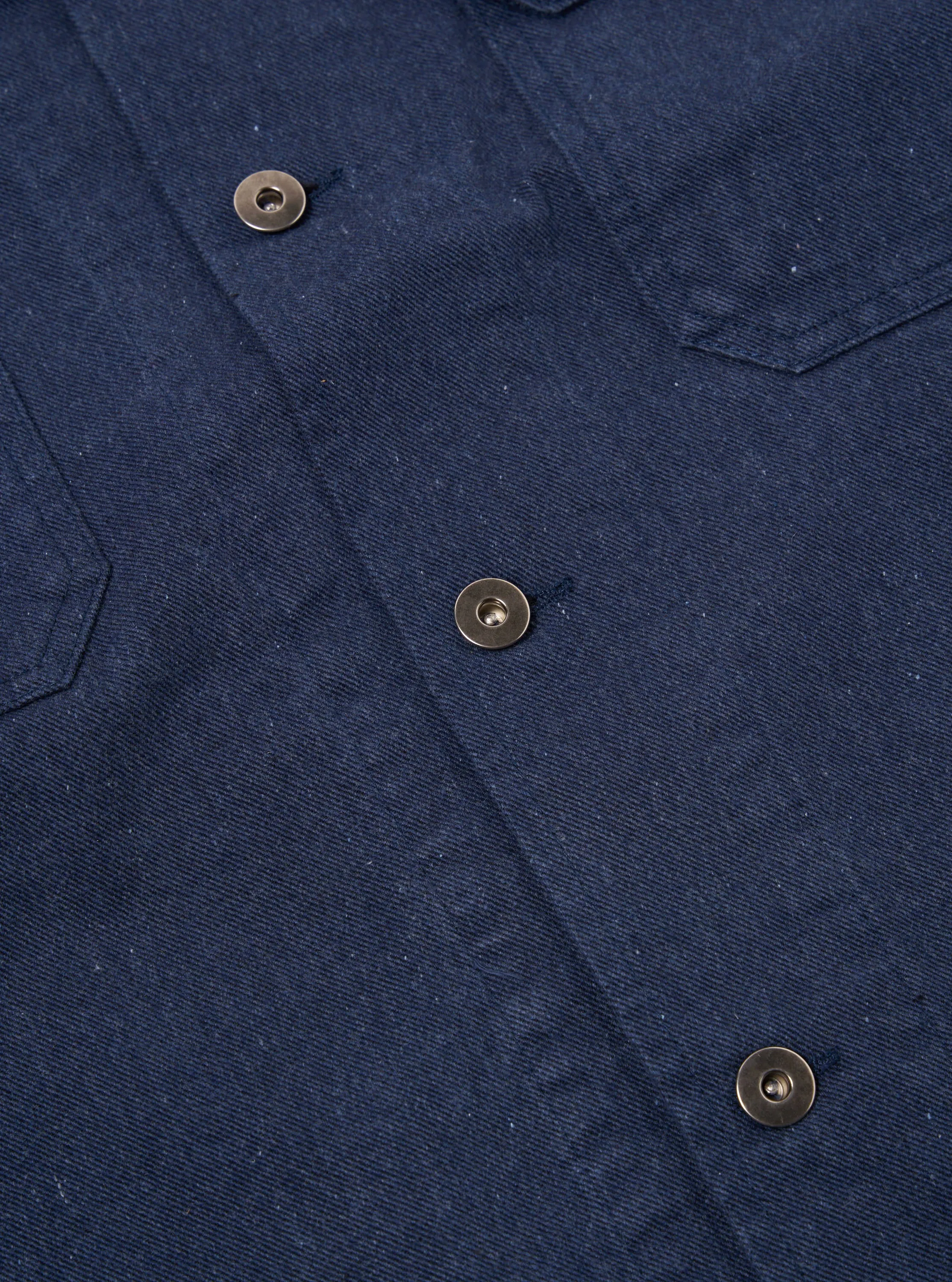 Universal Works Trucker Jacket in Indigo Recycled Denim sold by Universal Works product image thumbnail 4