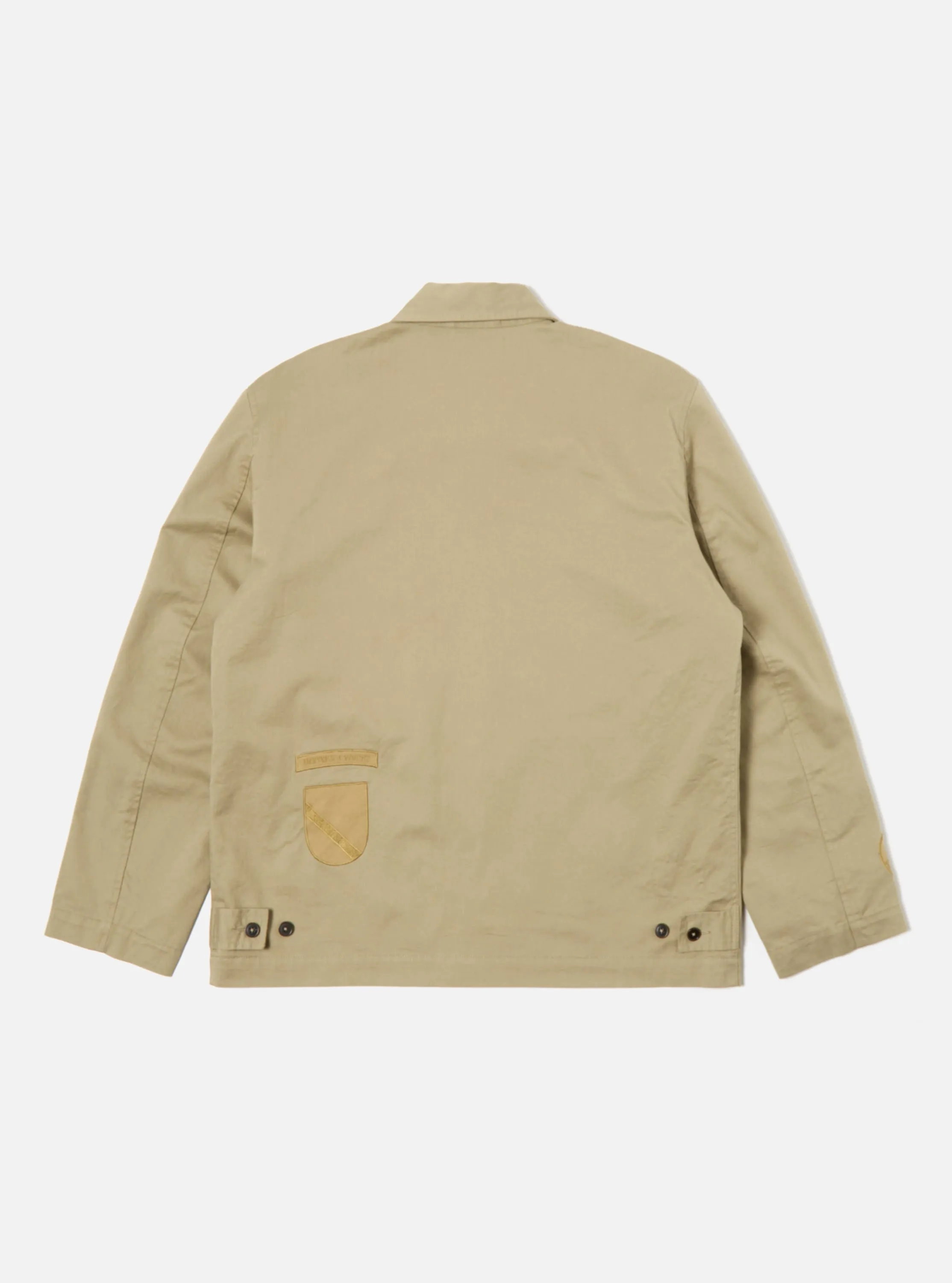 Universal Works Gower Jacket in Embroidered Stone Twill sold by Universal Works product image thumbnail 3