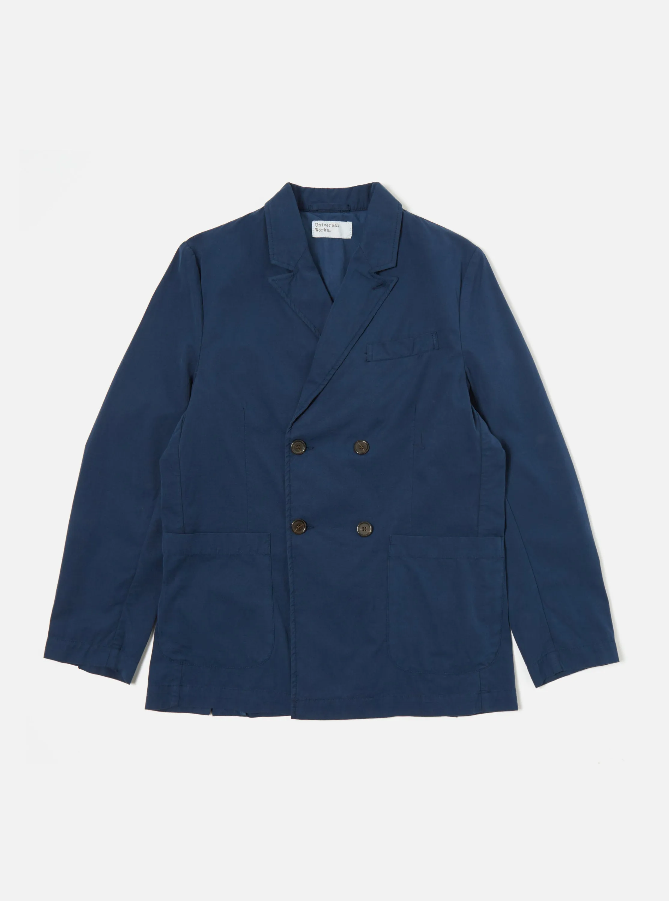 Universal Works Manor Jacket in Navy Summer Canvas sold by Universal Works product image thumbnail 2