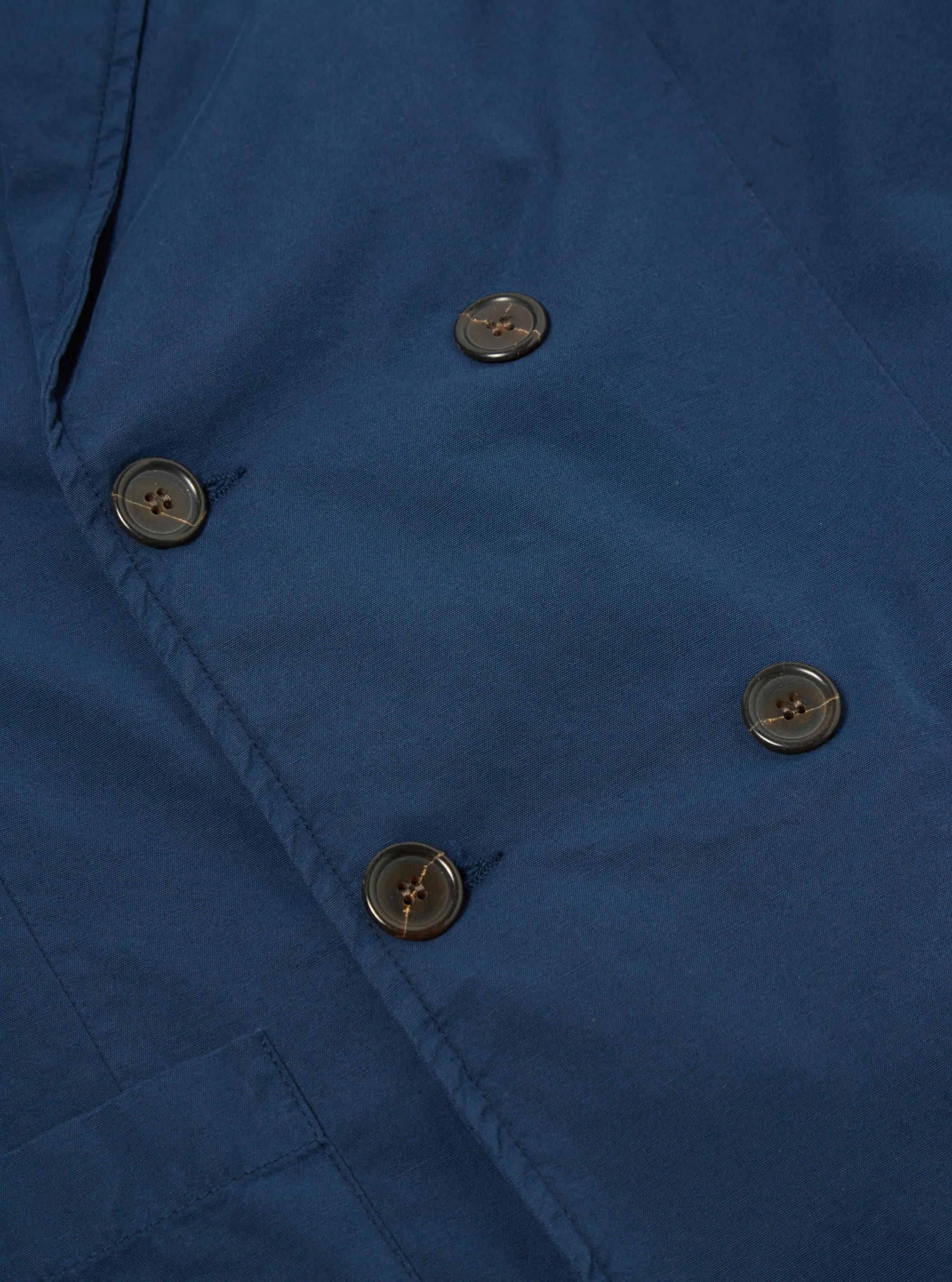 Universal Works Manor Jacket in Navy Summer Canvas sold by Universal Works product image thumbnail 5
