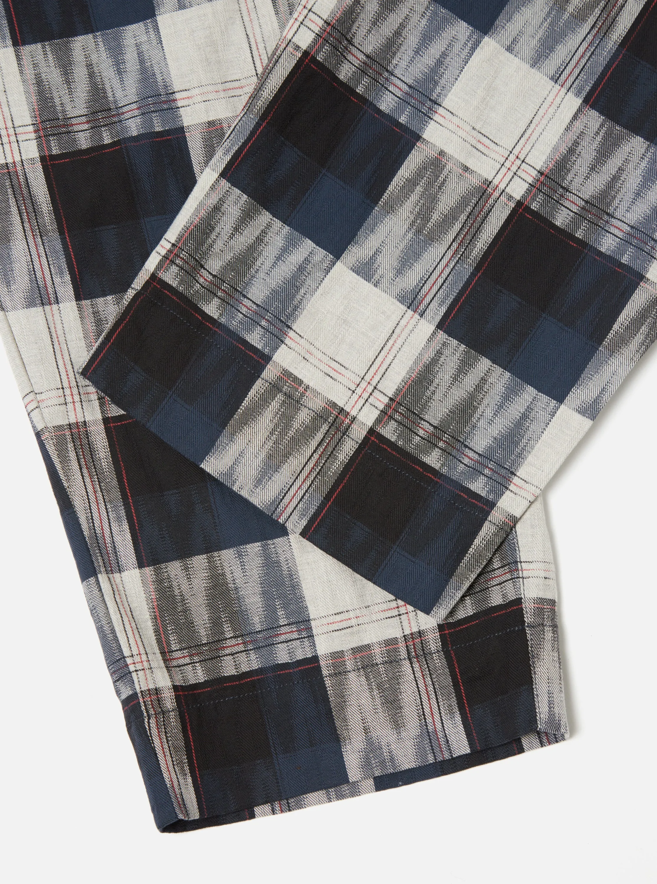 Universal Works Judo Pant in Indigo Deck Ikat sold by Universal Works product image thumbnail 5