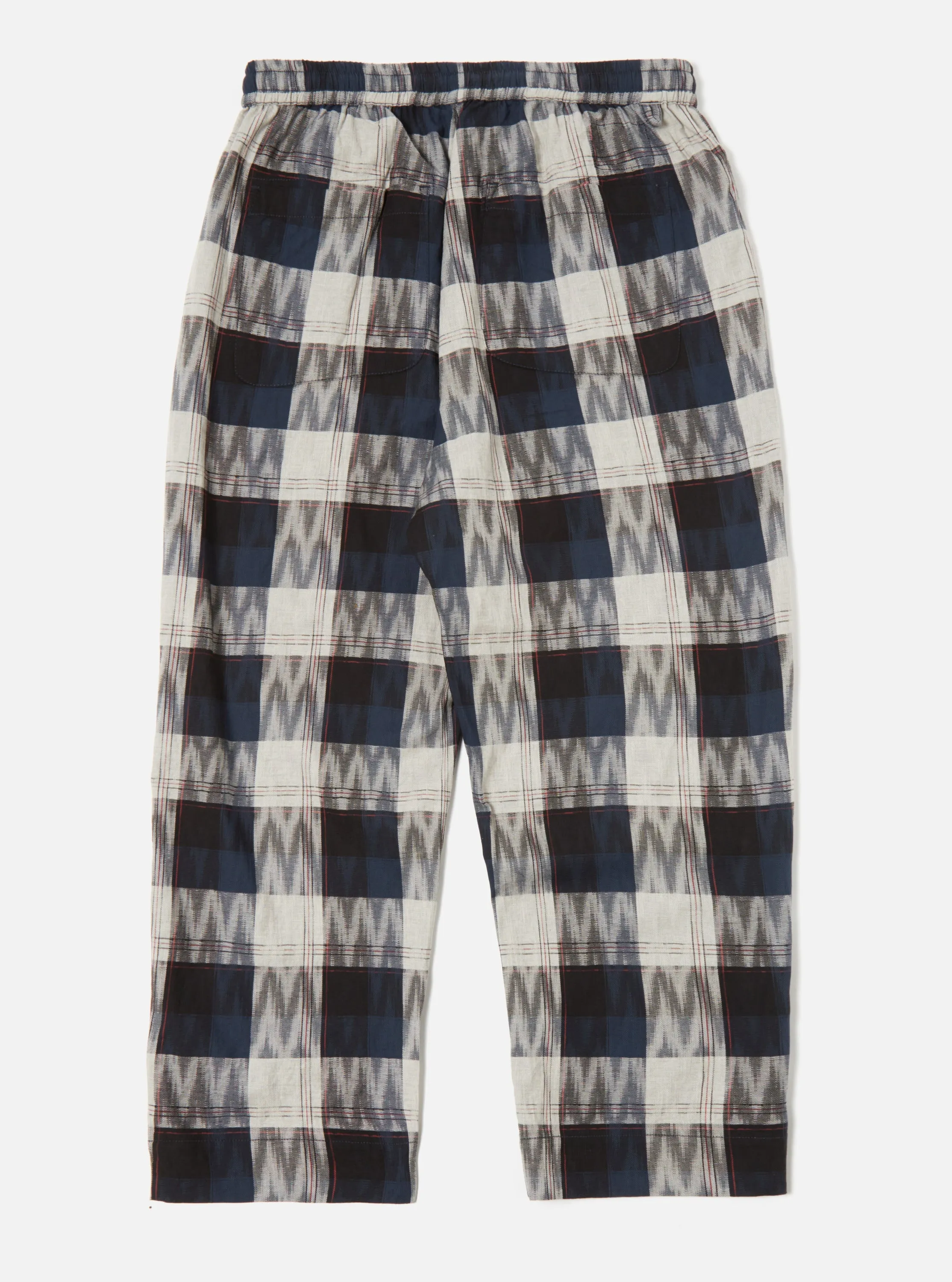 Universal Works Judo Pant in Indigo Deck Ikat sold by Universal Works product image thumbnail 2