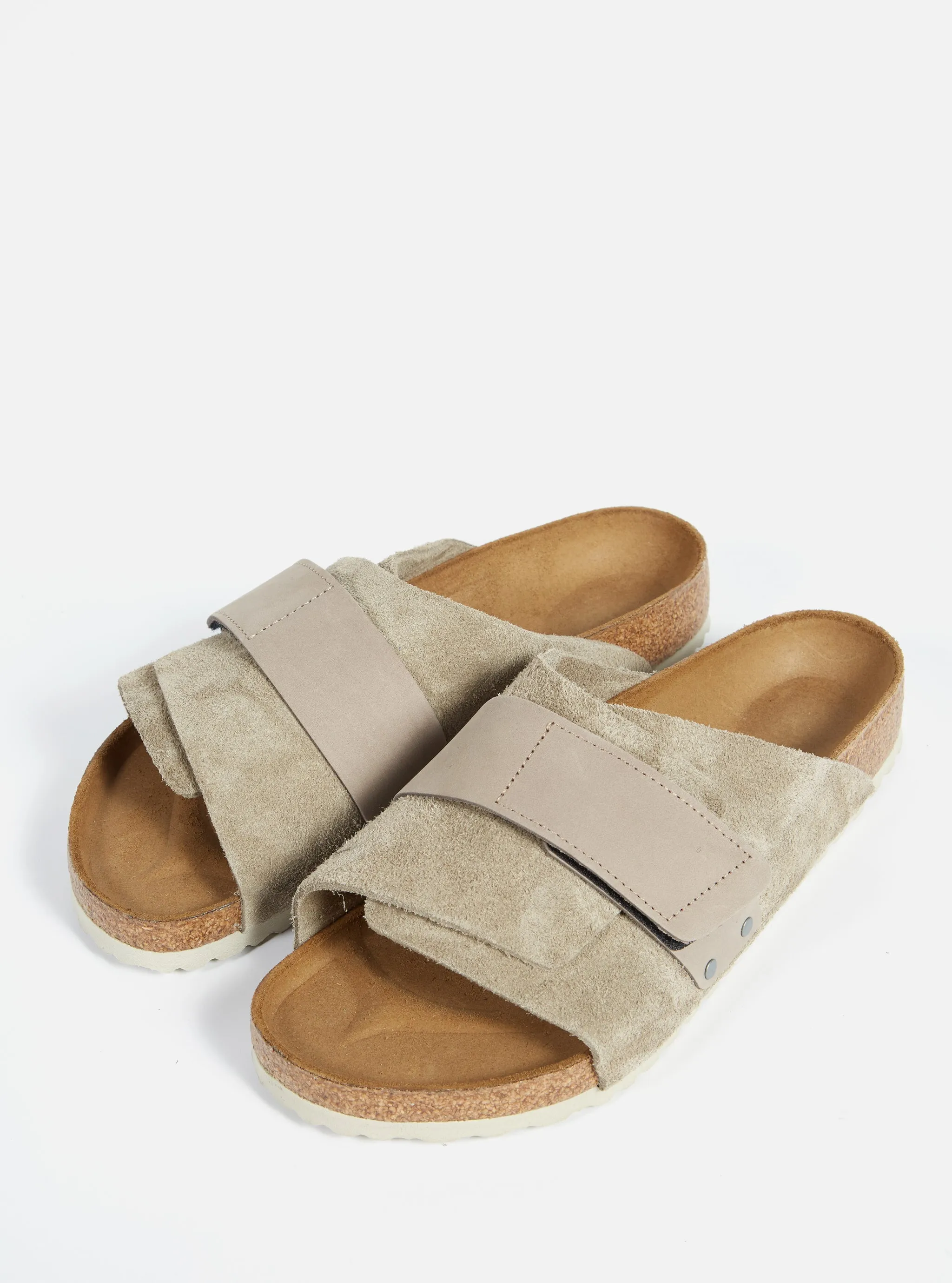 Birkenstock Kyoto in Taupe Nubuck Suede sold by Universal Works product image thumbnail 2
