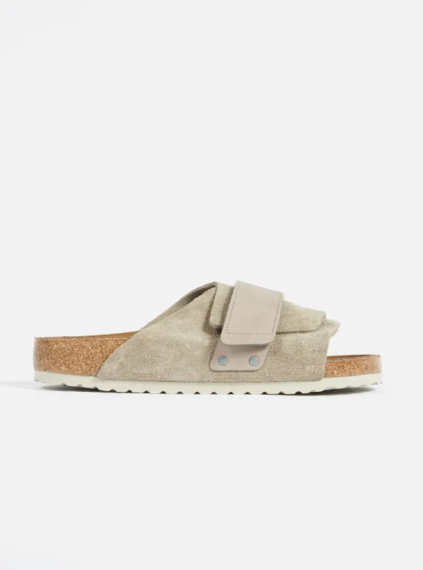 Birkenstock Kyoto in Taupe Nubuck Suede sold by Universal Works