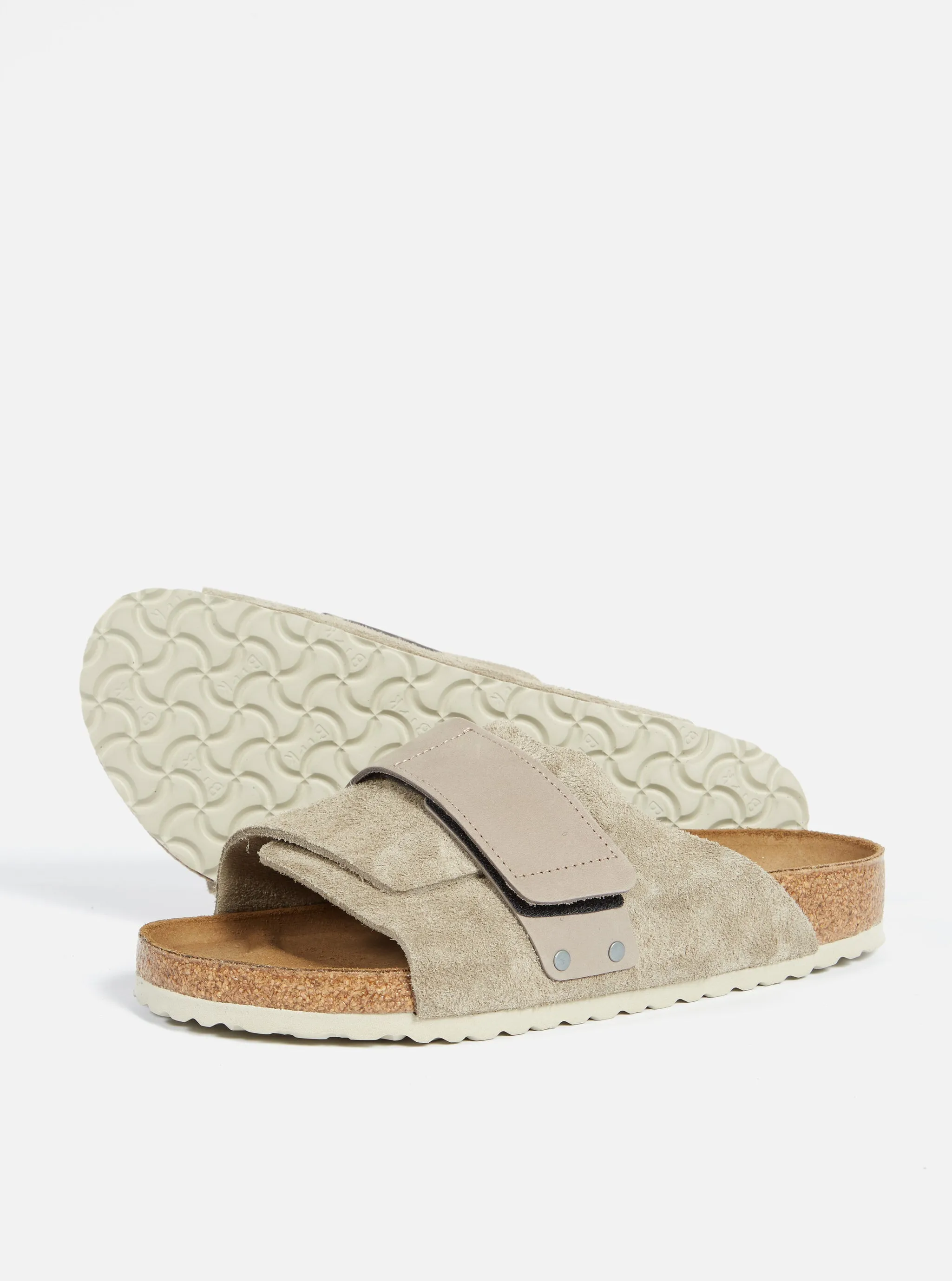Birkenstock Kyoto in Taupe Nubuck Suede sold by Universal Works product image thumbnail 4
